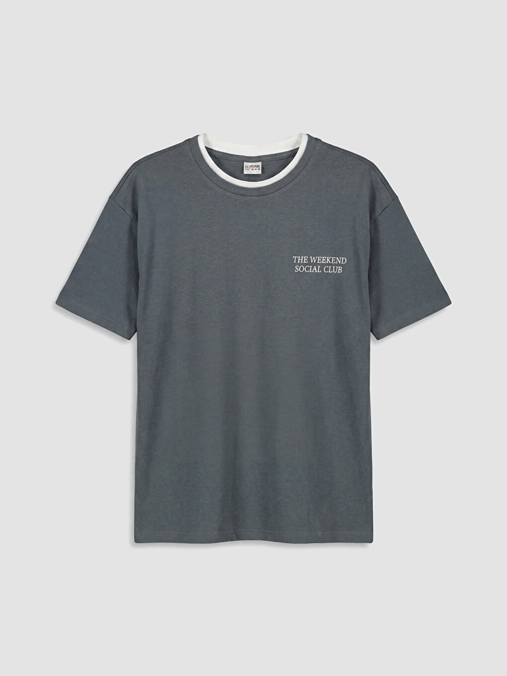 Crew Neck Printed Boys' T-Shirt