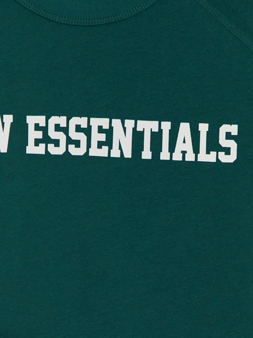 Crew Neck Printed Boys' T-Shirt-1