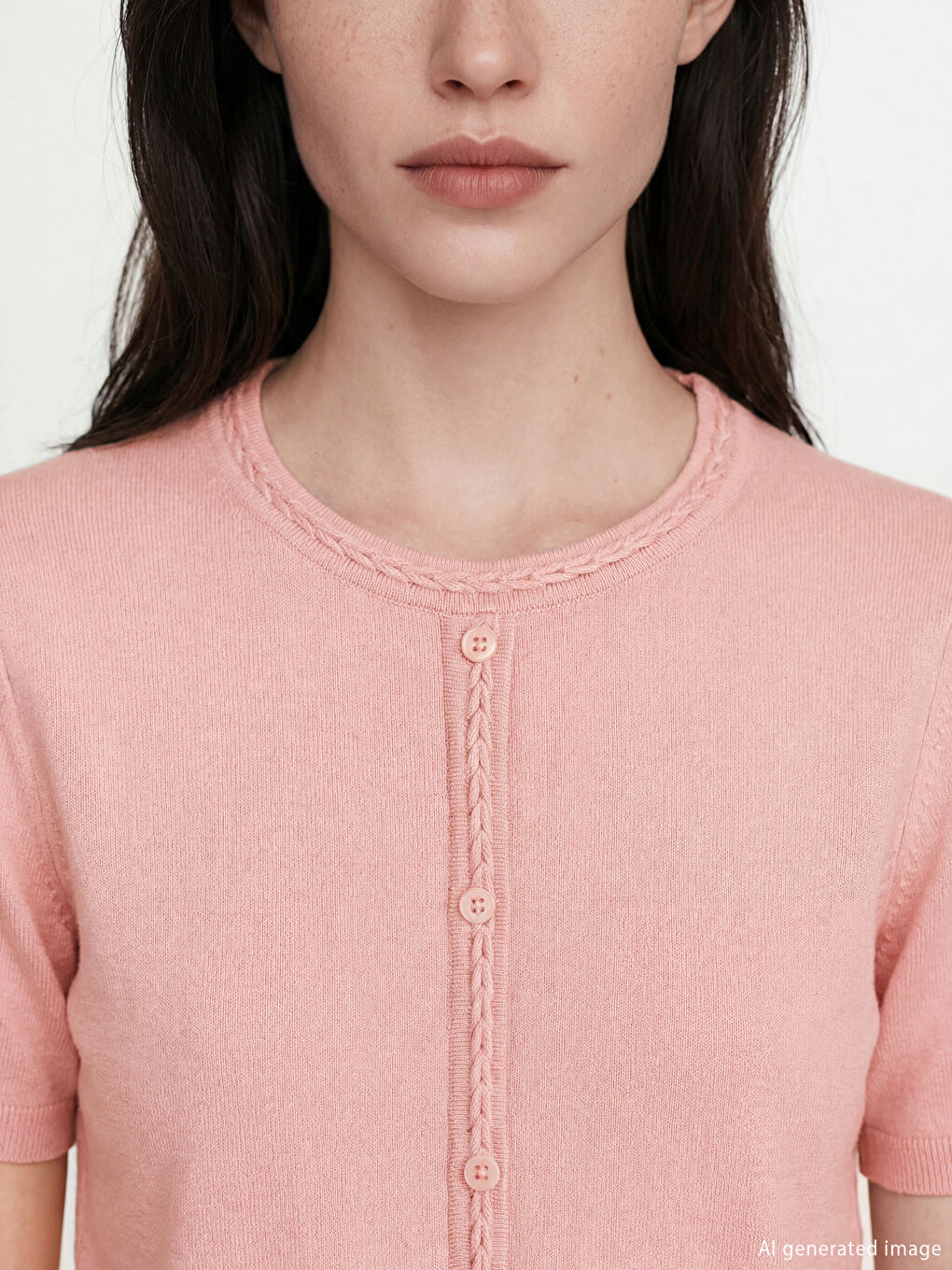 Femër ROZE Kardigan-2