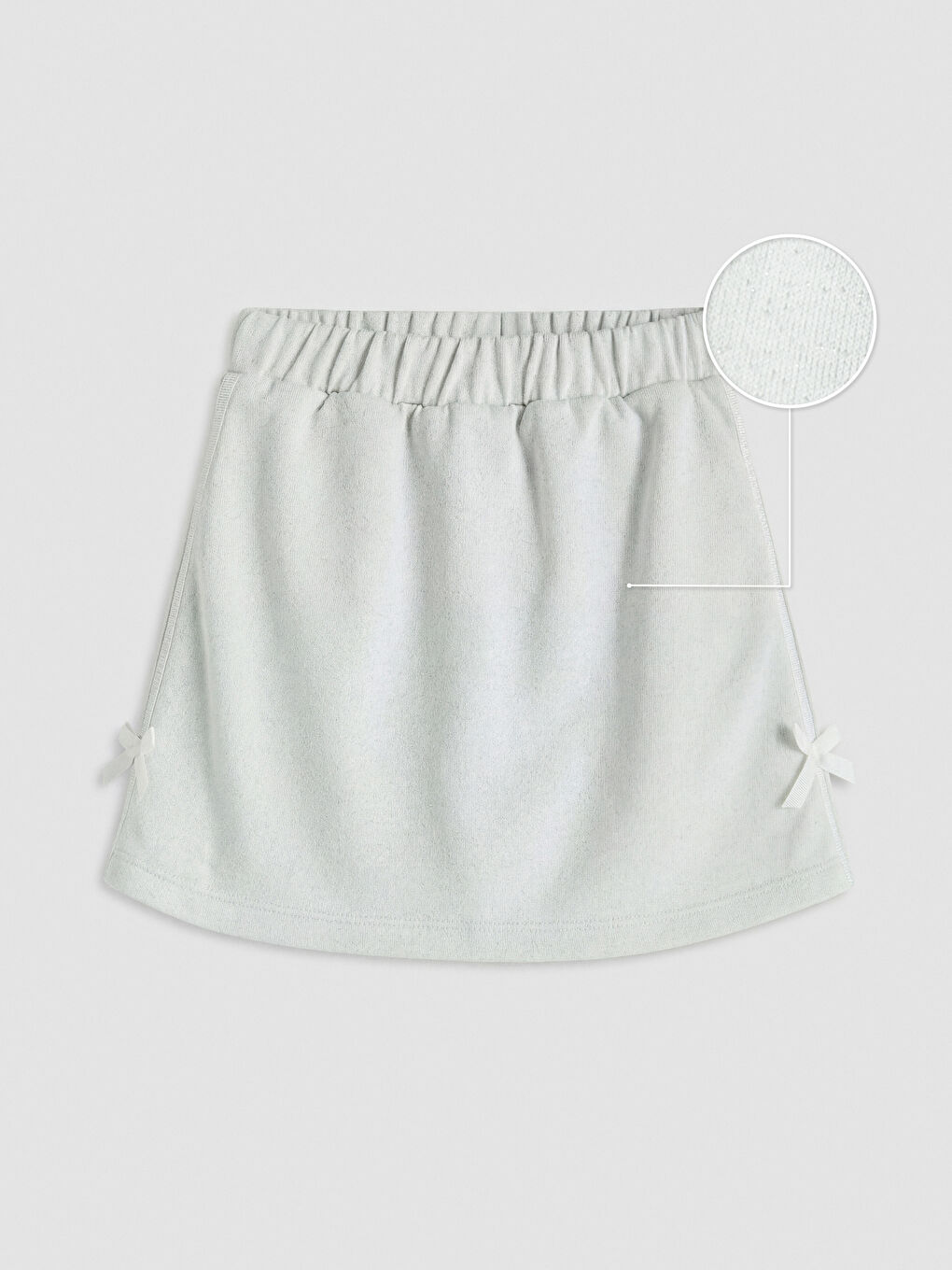 Ekru Kız Çocuk Şort Etek