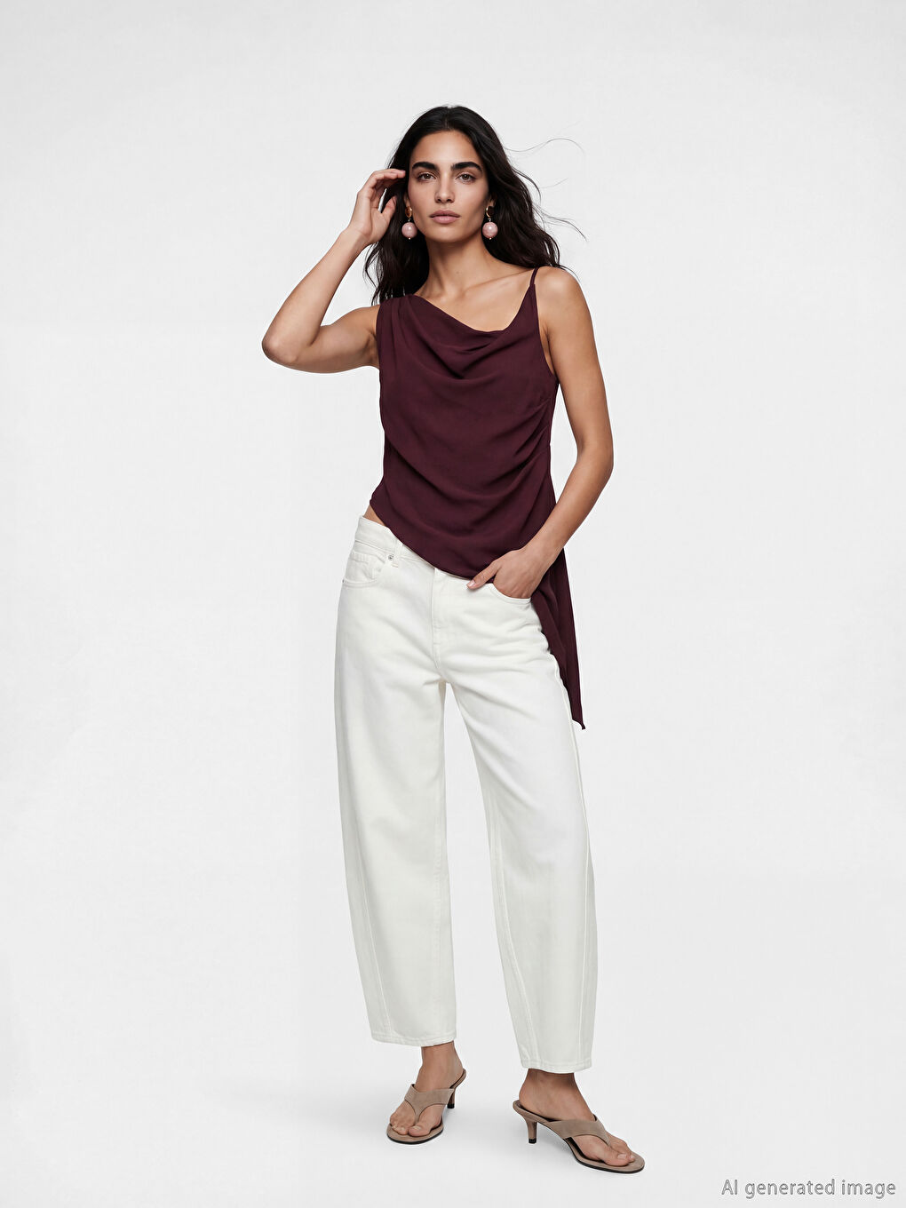 Женские джинсы Barrel Fit