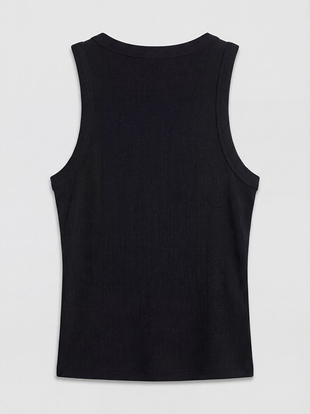 Siyah Bisiklet Yaka Kadın Atlet	-1