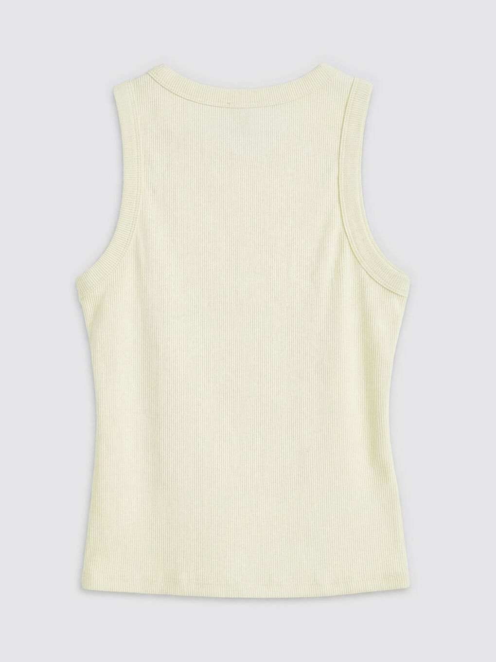 Sarı Bisiklet Yaka Kadın Atlet	-1