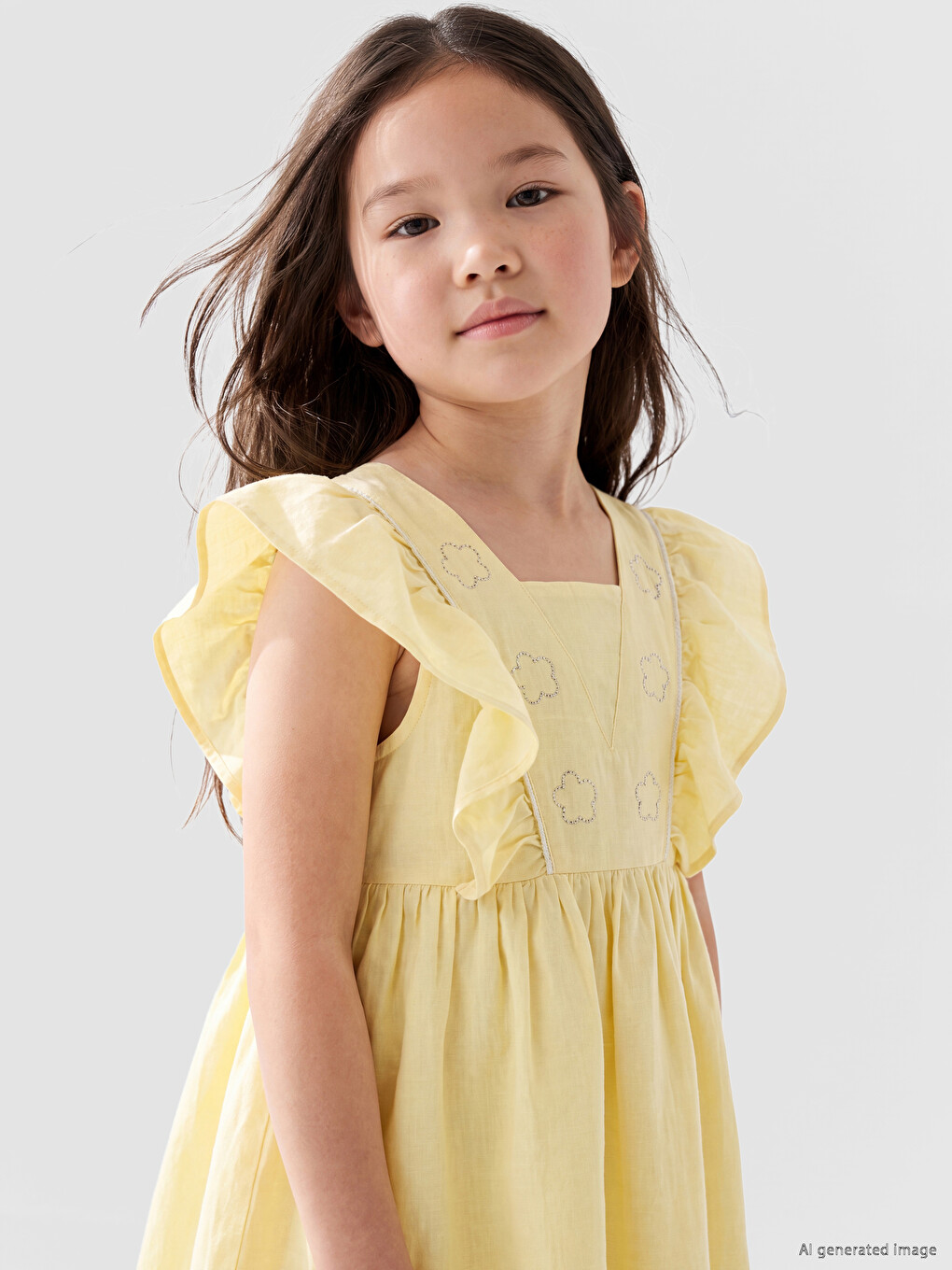 Girl Yellow Dress-1