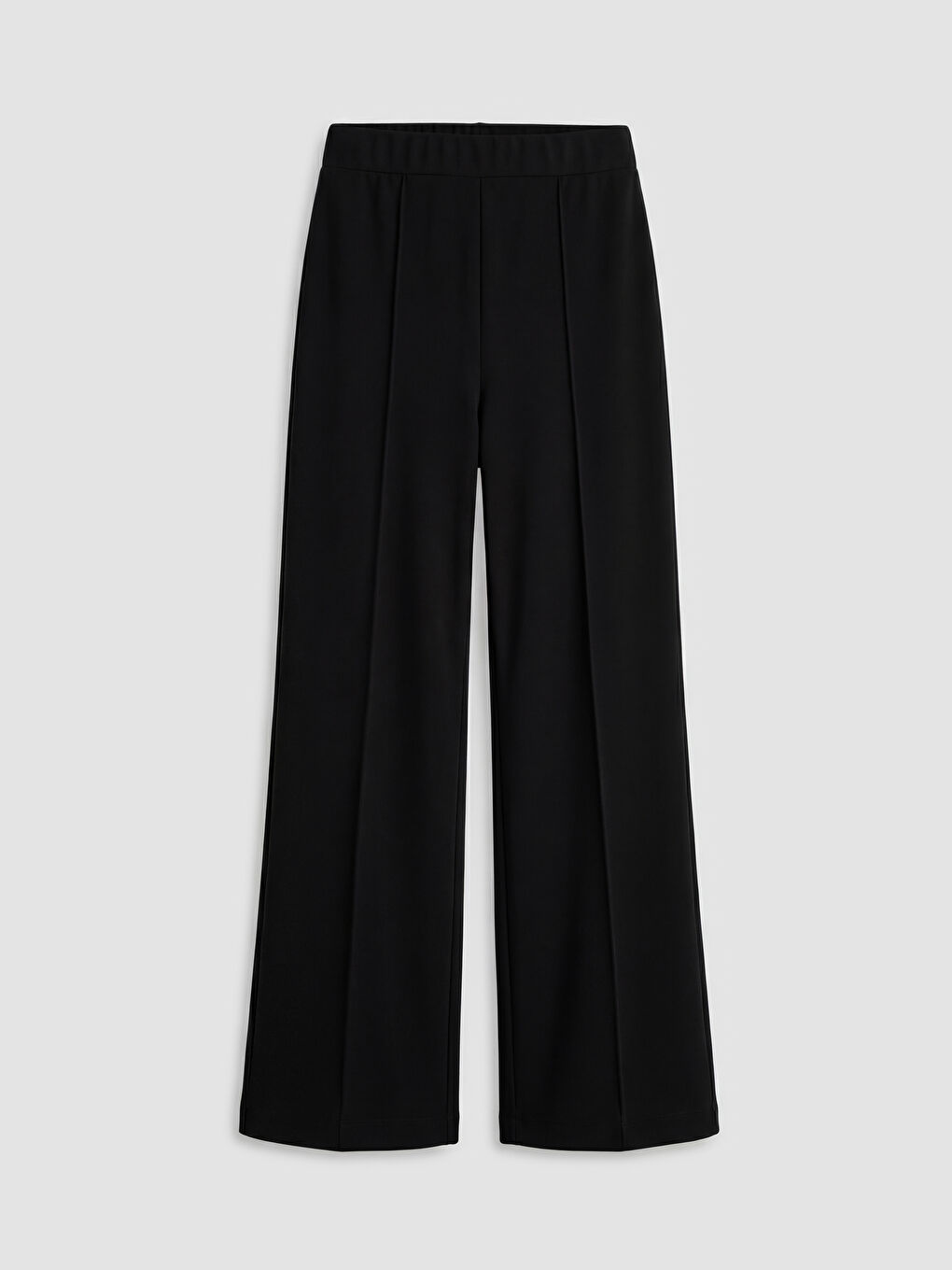 Siyah Beli Lastikli Kadın Eşofman Altı	