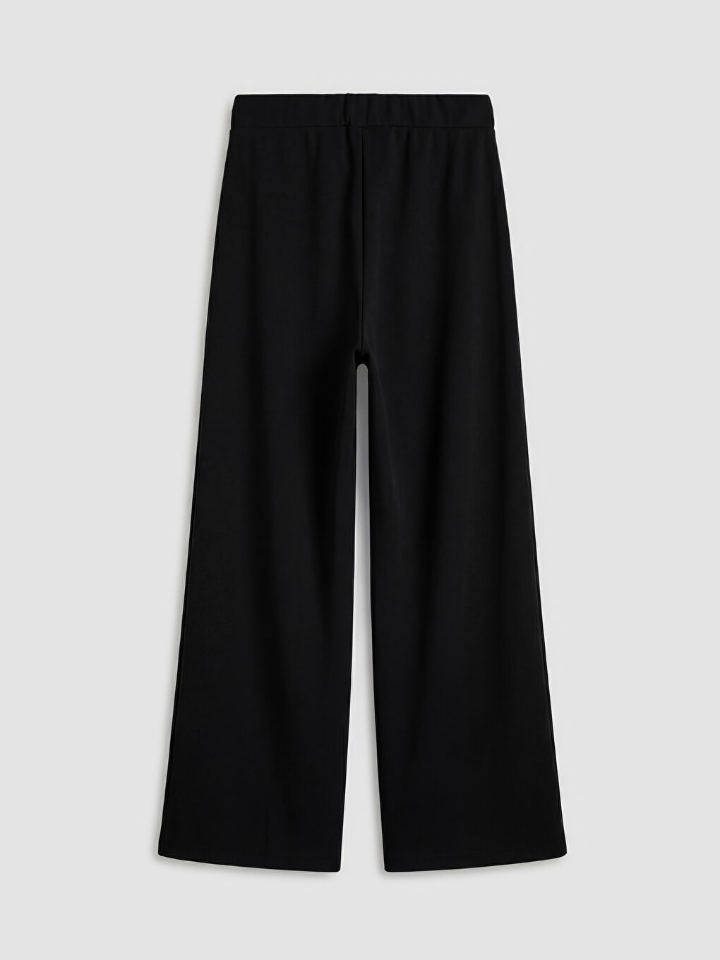 Siyah Beli Lastikli Kadın Eşofman Altı	-1