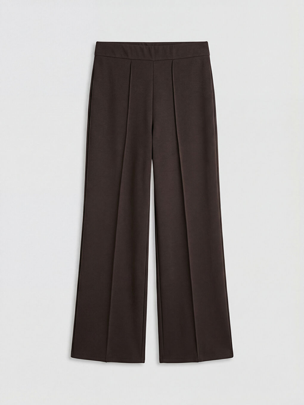 Kahverengi Beli Lastikli Kadın Eşofman Altı