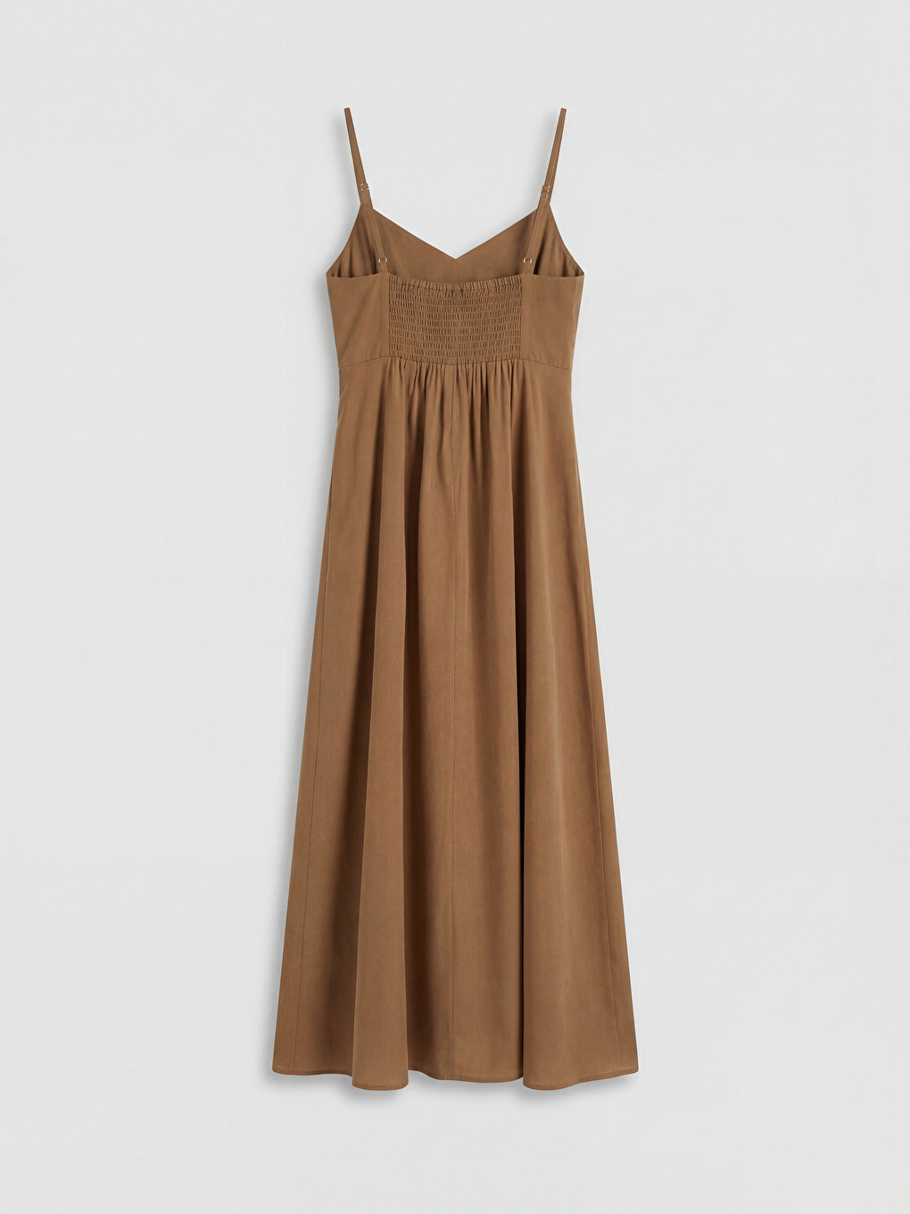 Woman Green Dress-5