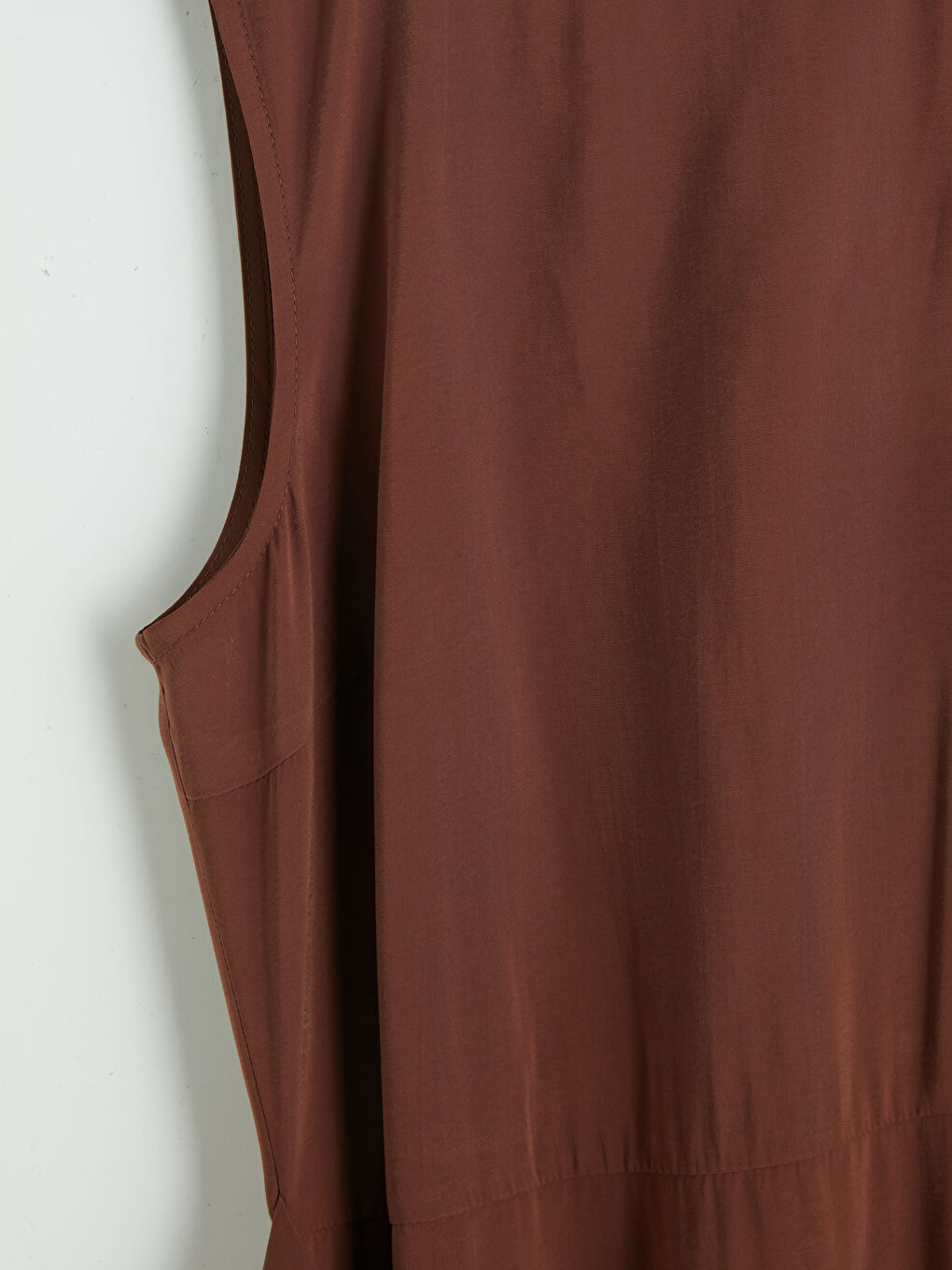 Crew Neck Tie-Up Dress-2