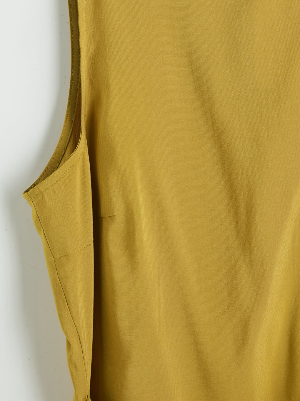 Rochie cu guler rotund și legare-6
