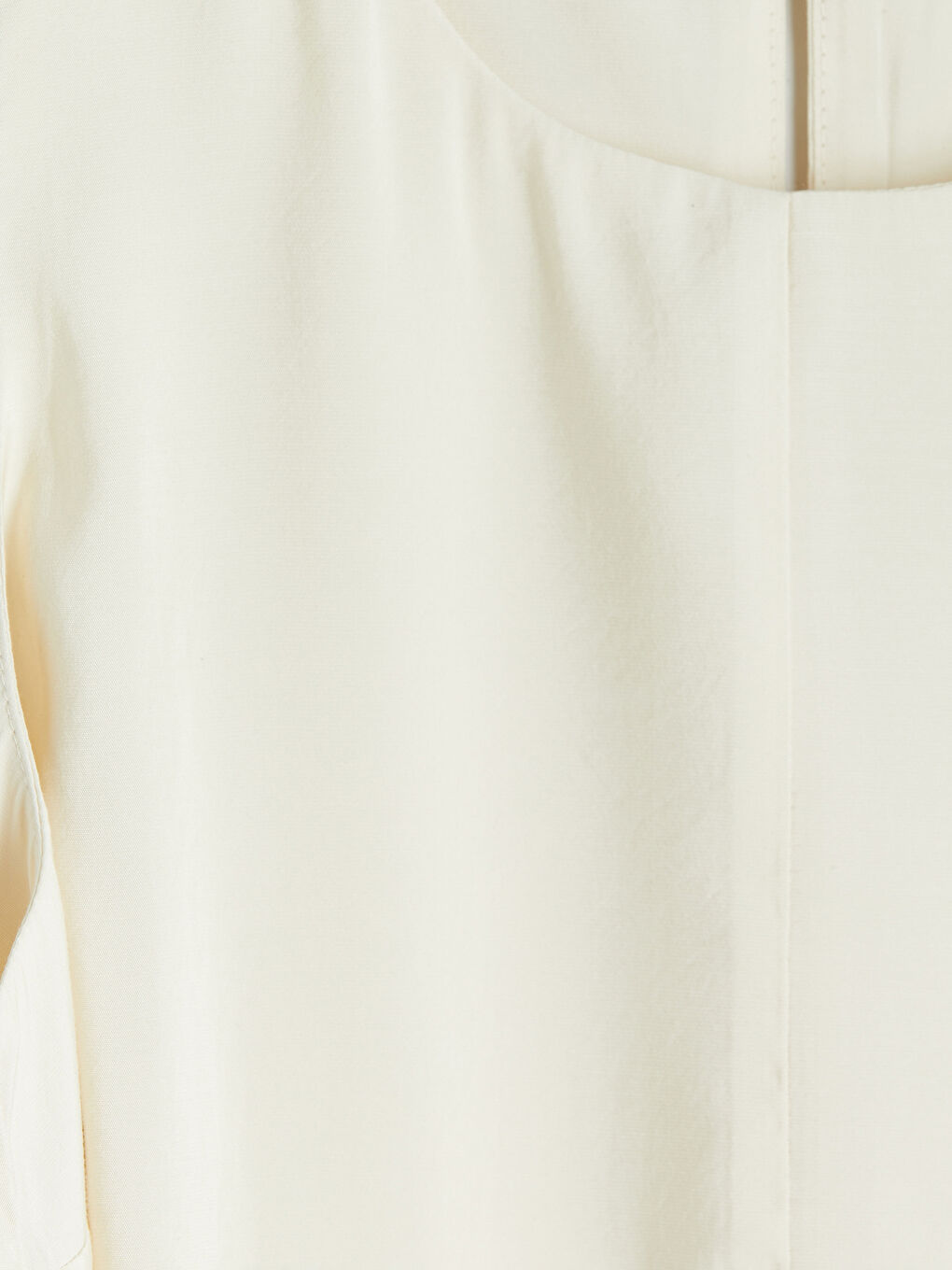 Crew Neck Slit Detail Dress-6