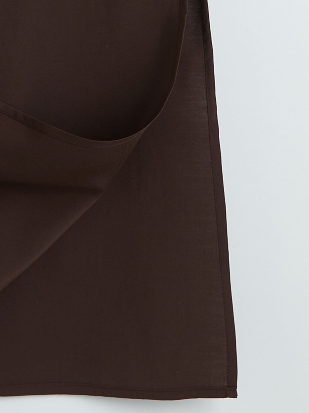 Crew Neck Slit Detail Dress-7
