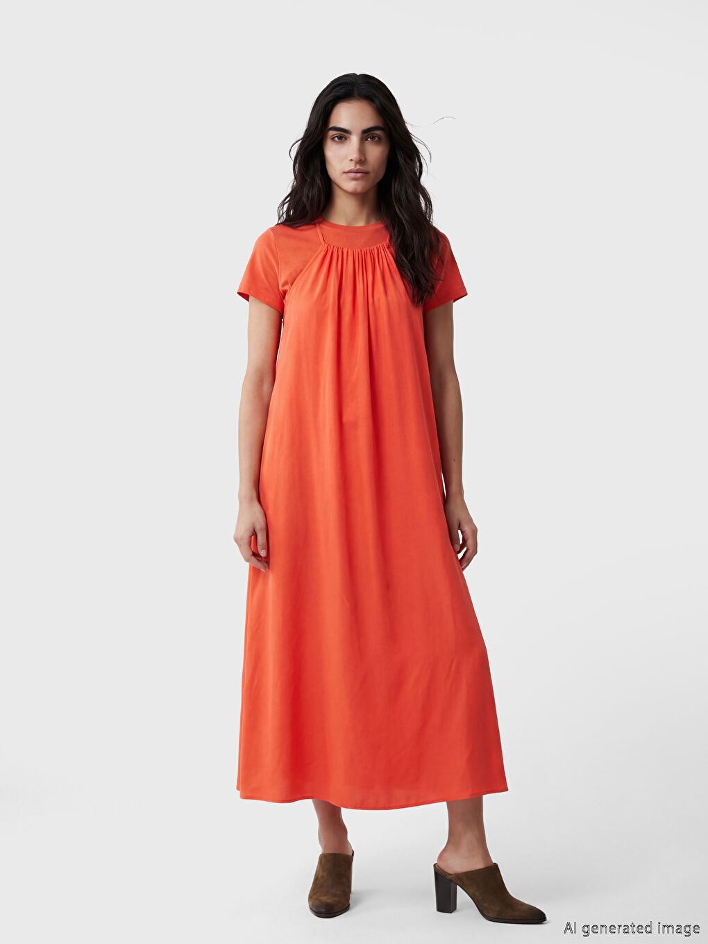 Γυναίκα ΡΟΖ Φόρεμα-1