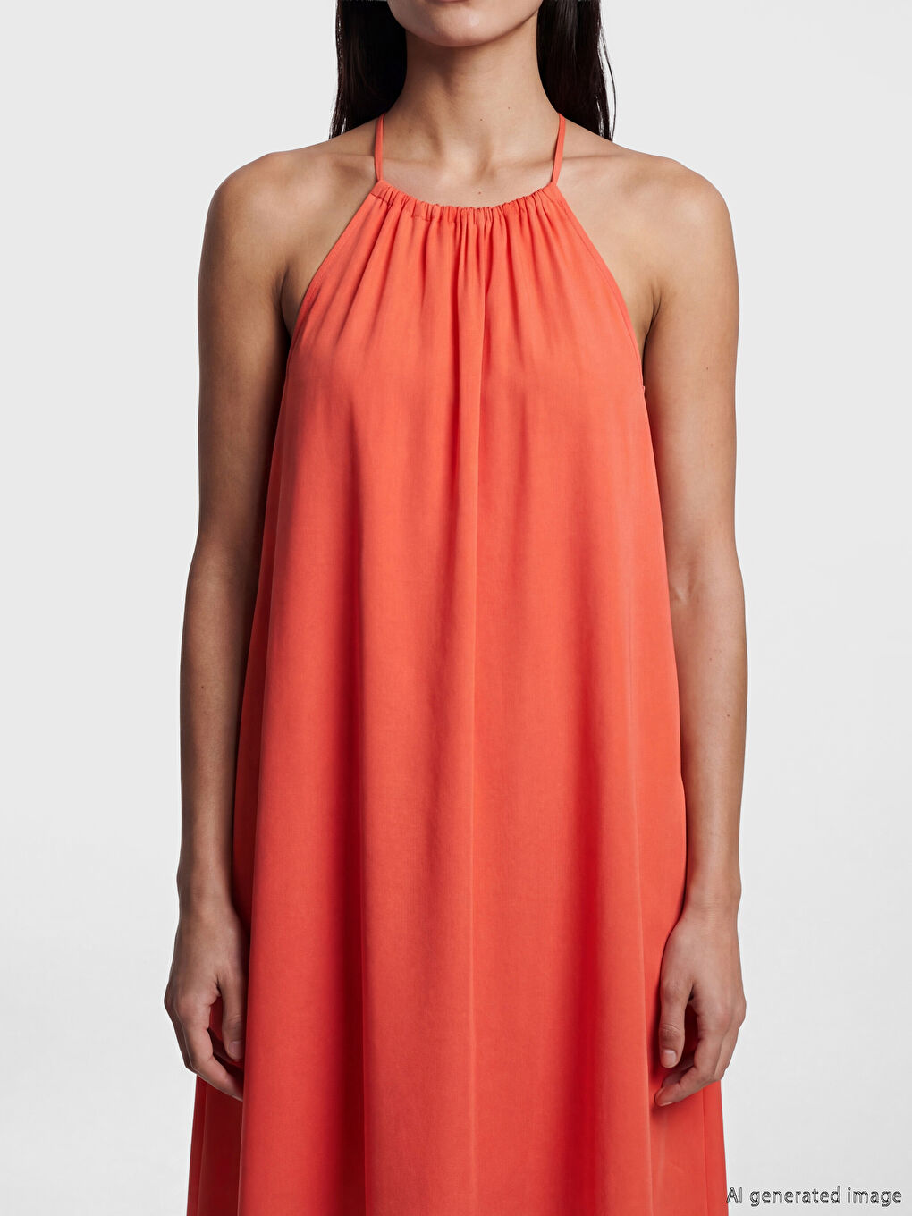 Γυναίκα ΡΟΖ Φόρεμα-2