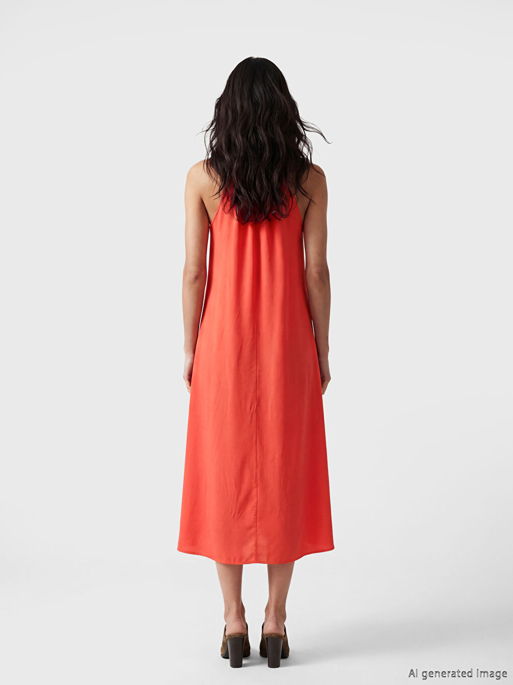 Γυναίκα ΡΟΖ Φόρεμα-3