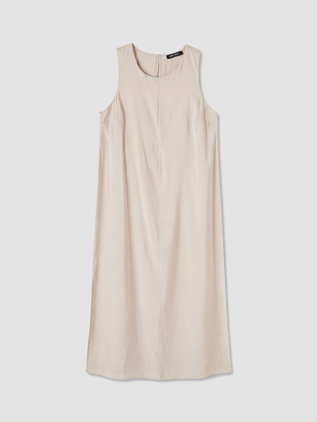 Woman Beige Dress-4