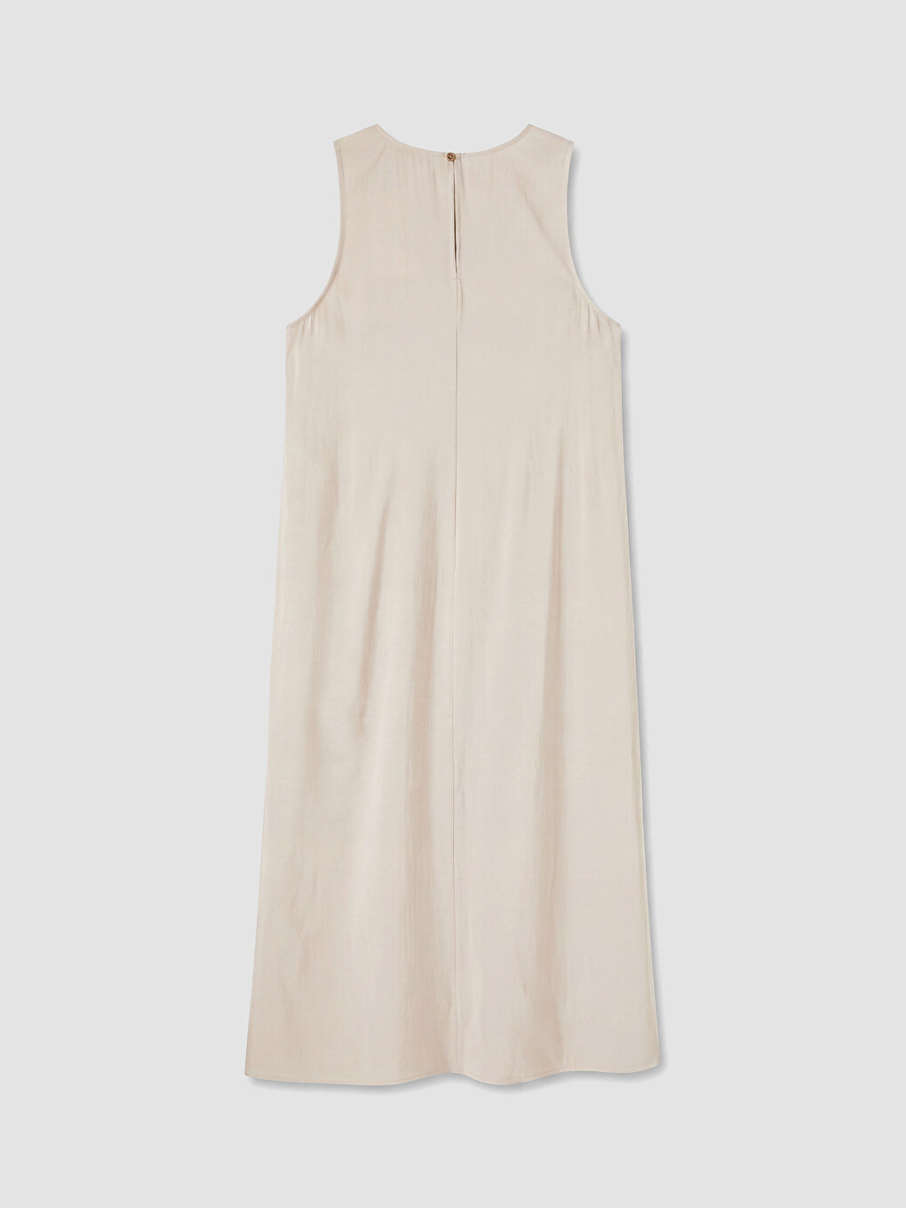 Woman Beige Dress-5