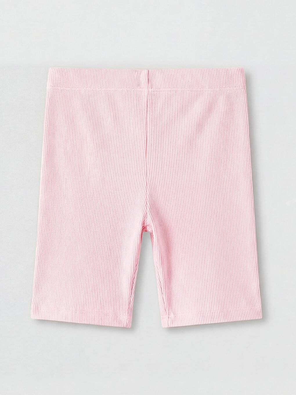 Pembe Fitilli Kız Çocuk Kısa Tayt-1
