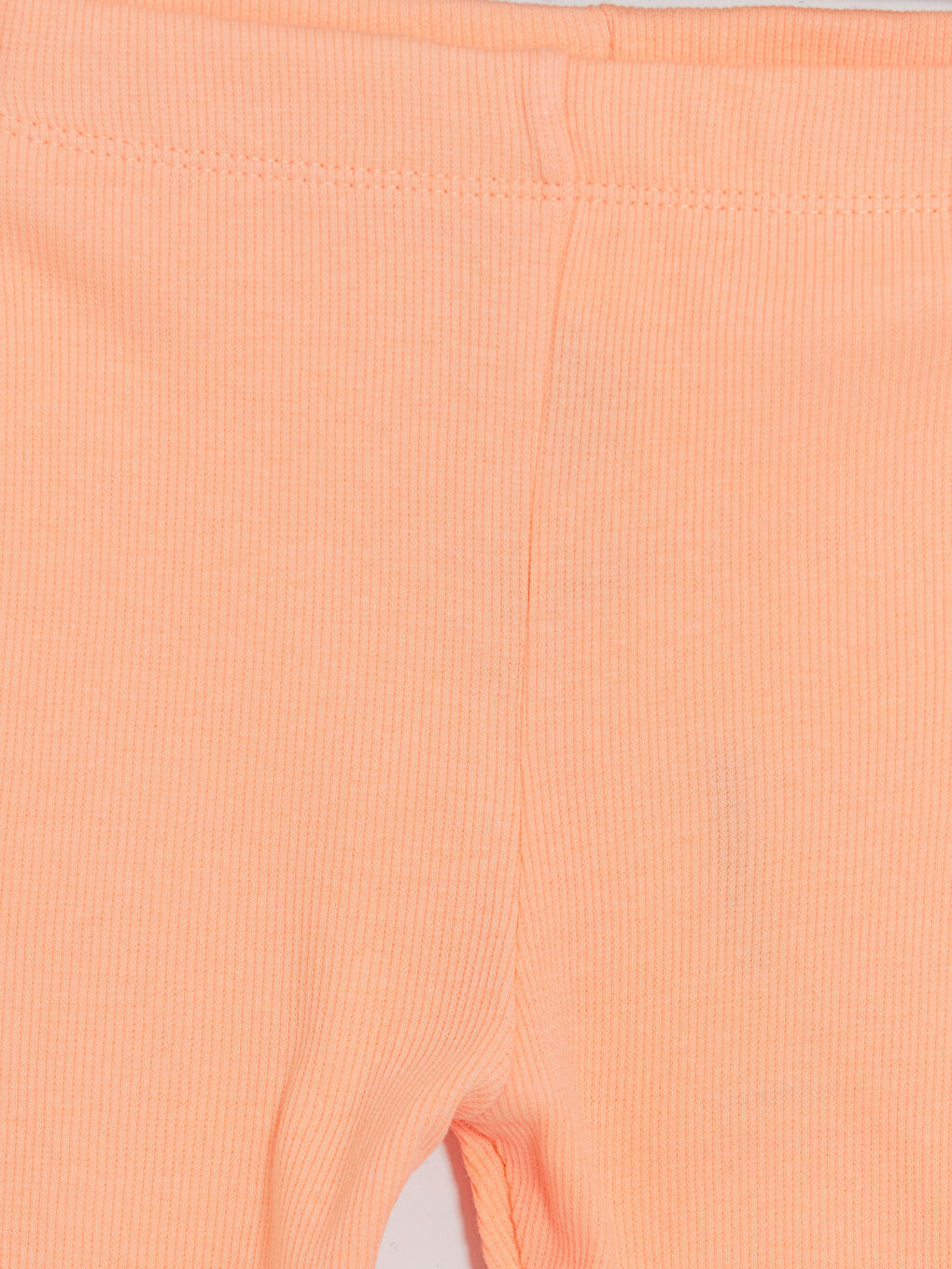 Ribbed Girls' Short Leggings-2