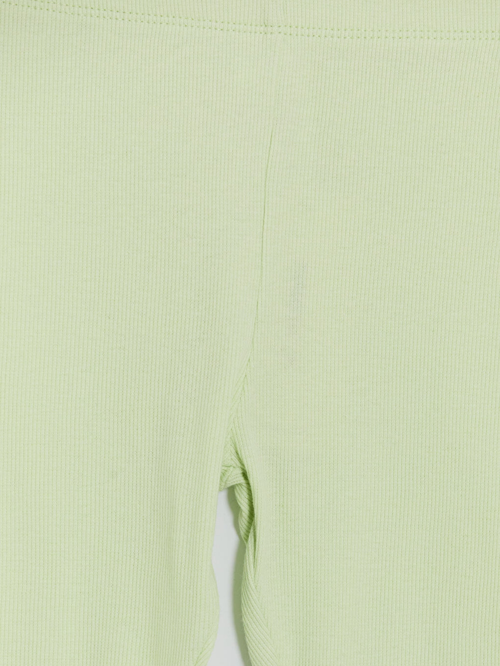 Yeşil Fitilli Kız Çocuk Kısa Tayt-4