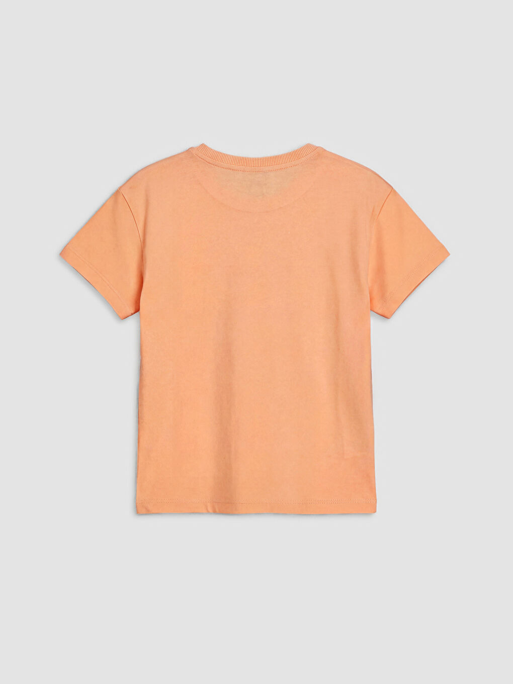 Футболка для девочек с круглым вырезом и вышивкой-1