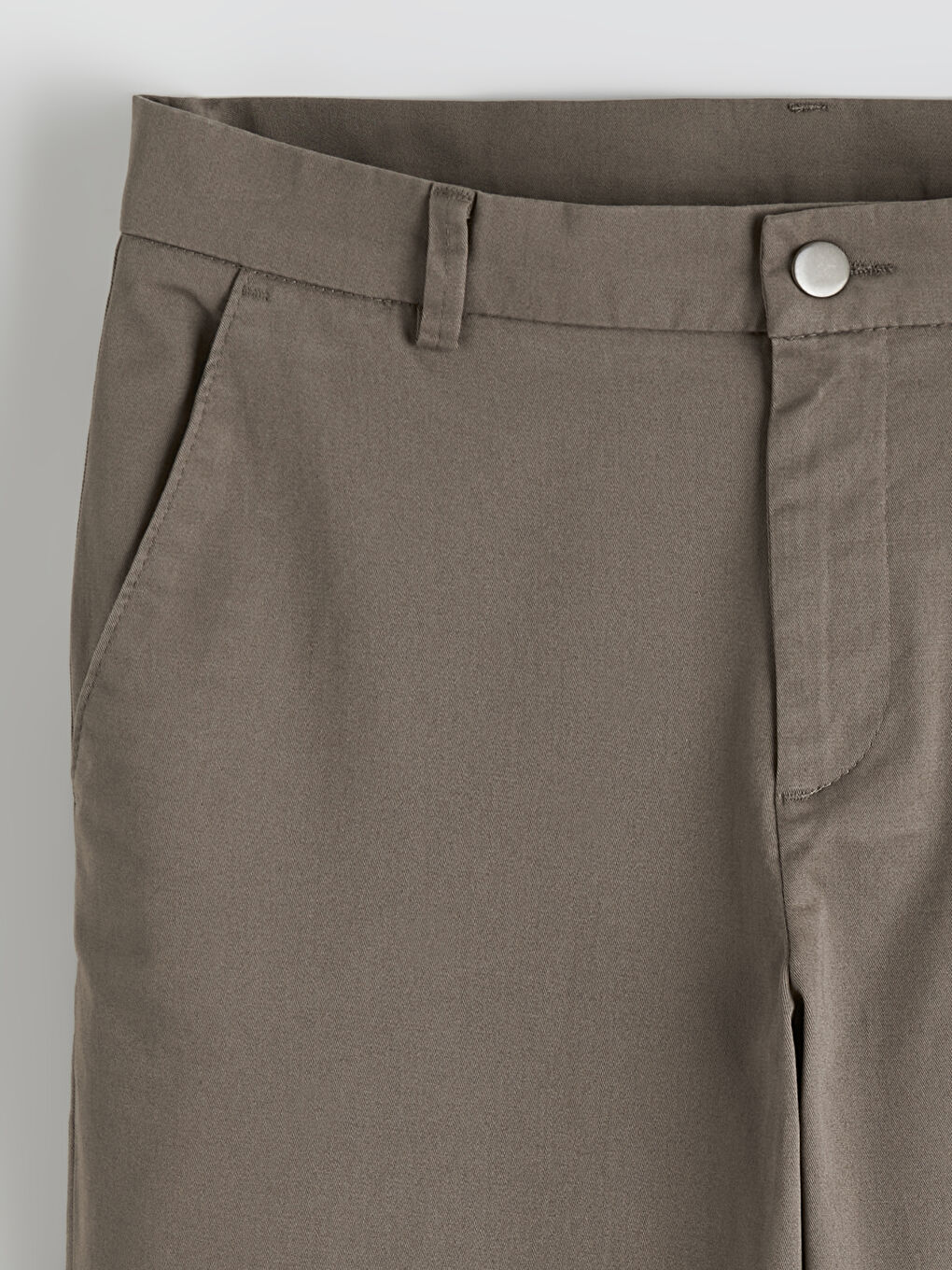 Kahverengi Slim Fit Erkek Pantolon-2