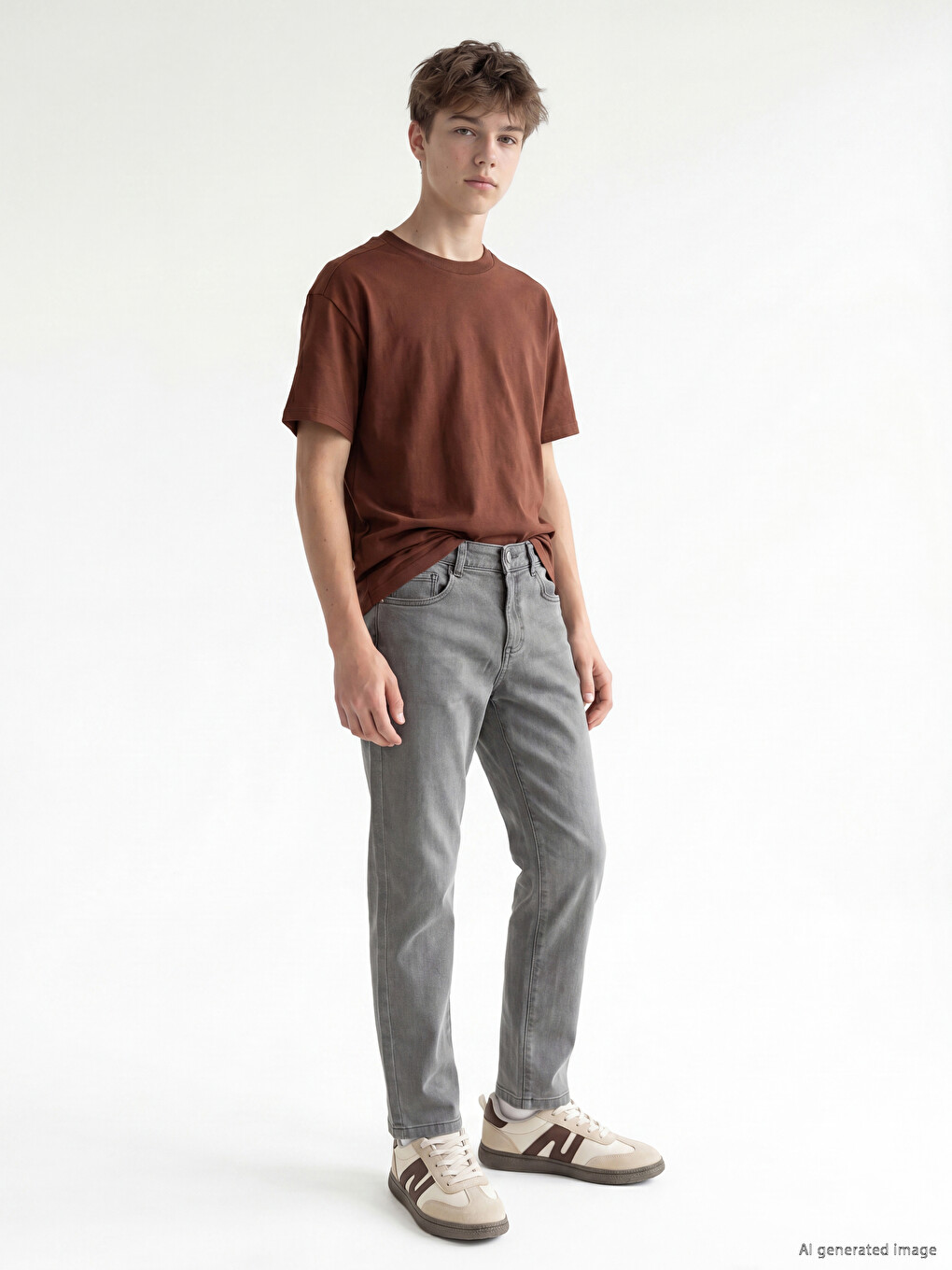 Slim Fit Dječje Traperice-1