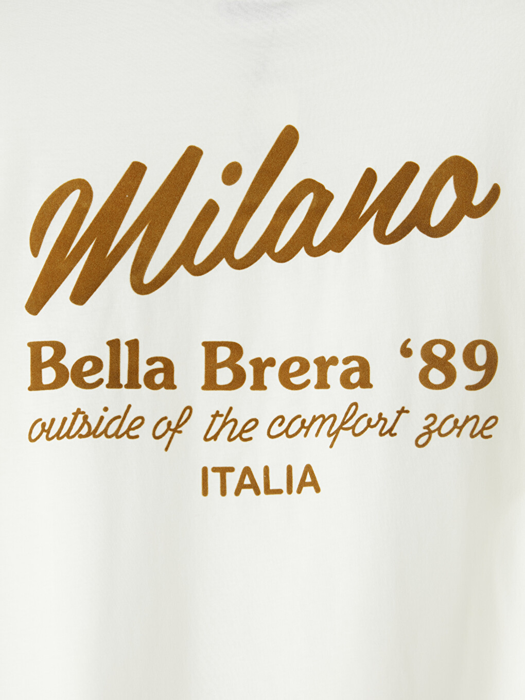 Тениска с обло деколте Milano с щампа за жени-7