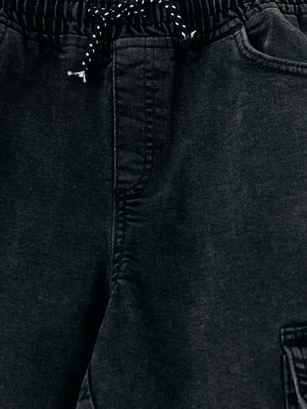 Jogger Fit Boys' Cargo Jeans-2