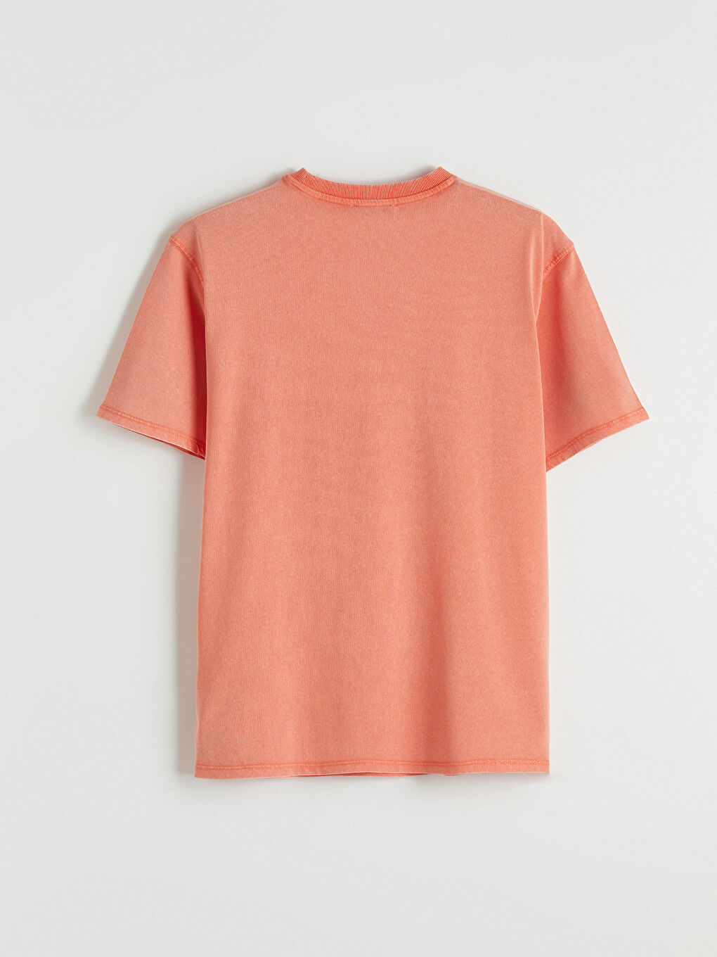 Mercan Amalfi Baskılı Oversize Kadın Tişört-5
