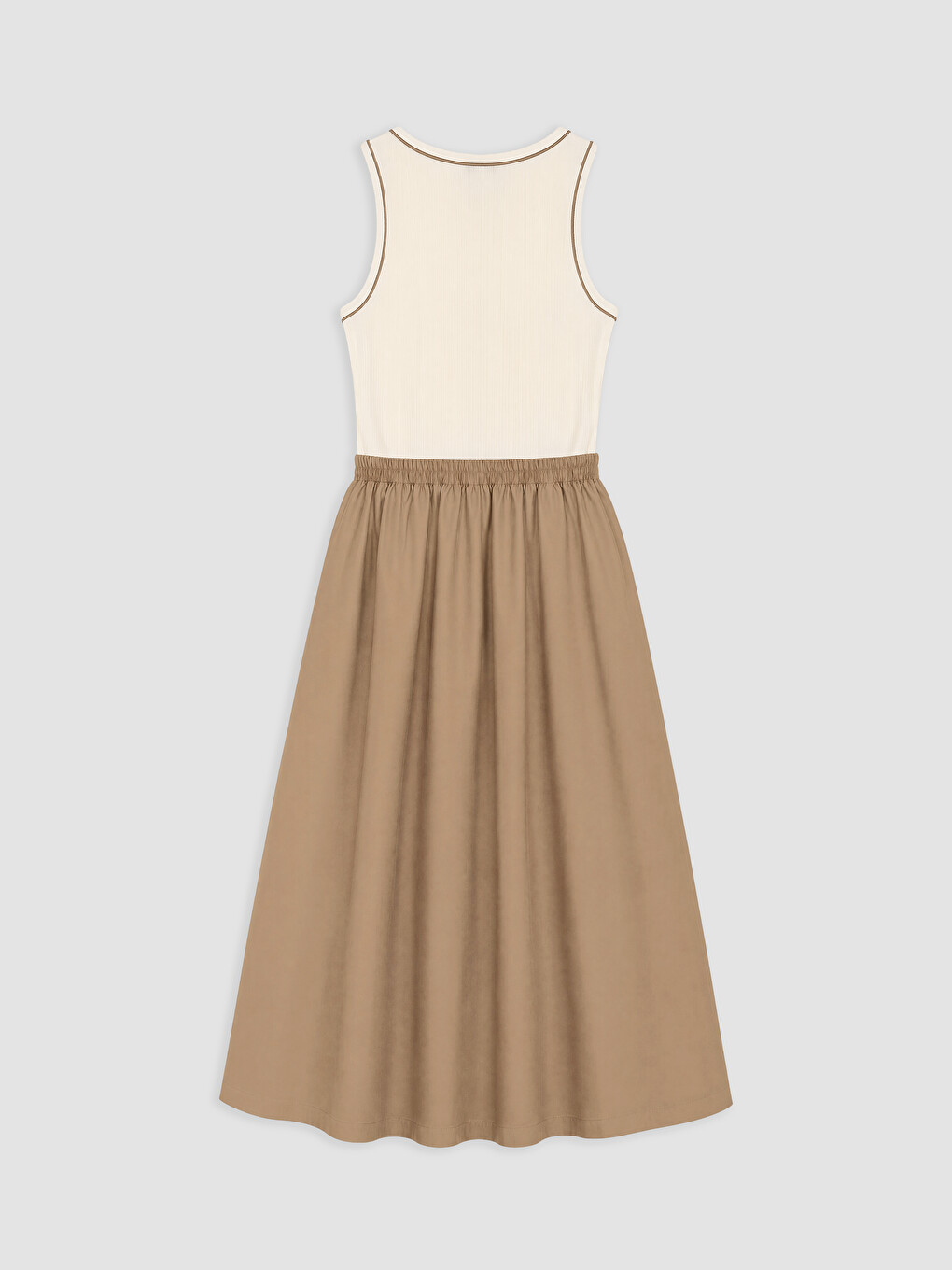 Woman Ecru Dress-1