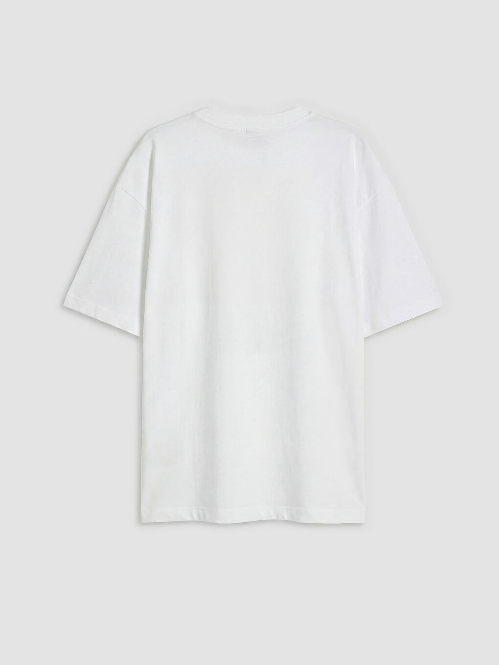 Футболка для девочек с круглым вырезом и принтом-1