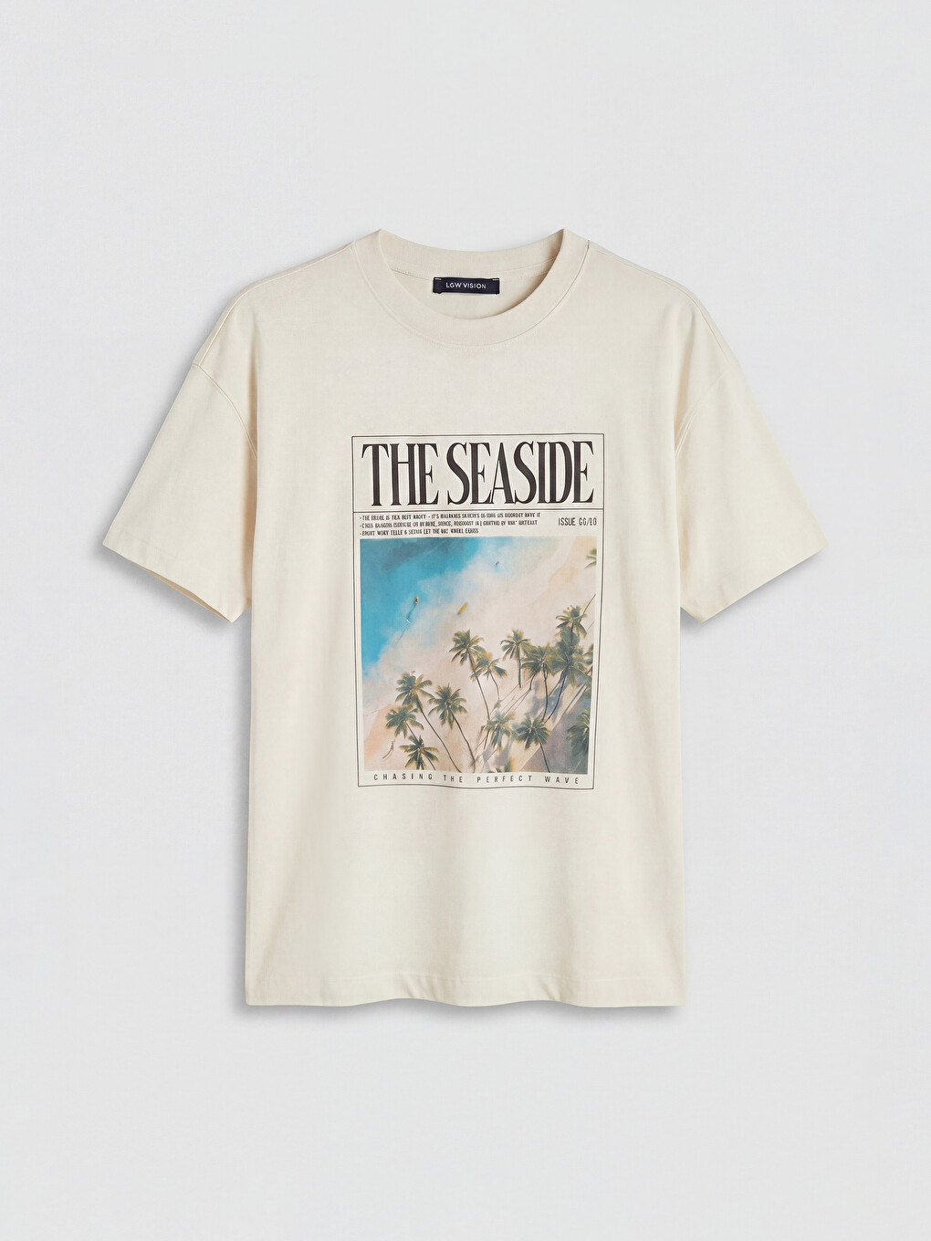 T-shirt Femme Imprimé Surdimensionné 100% Coton-4