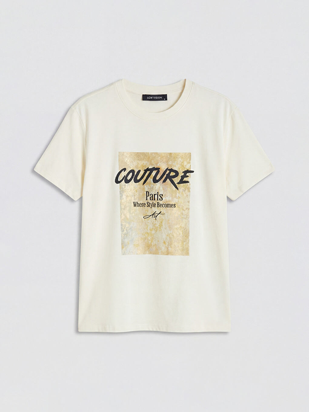 Paris Printed 100% Cotton Women's T-Shirt-4