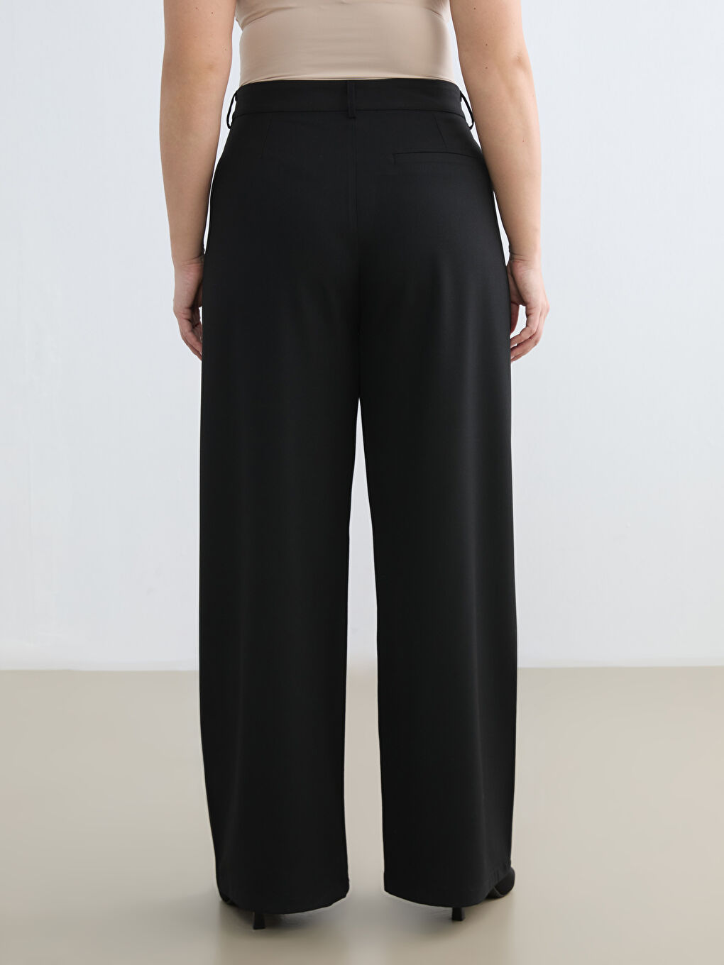 Siyah Kruvaze Yaka Kadın Blazer Ceket	-7