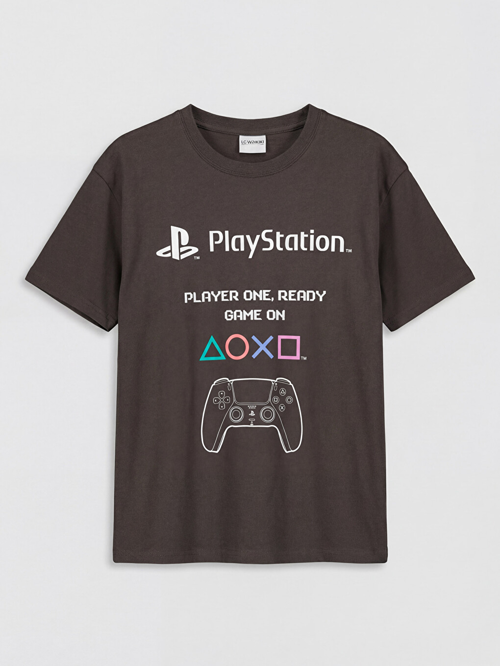 Okrugli Izrez PlayStation Štampana Dečija Majica