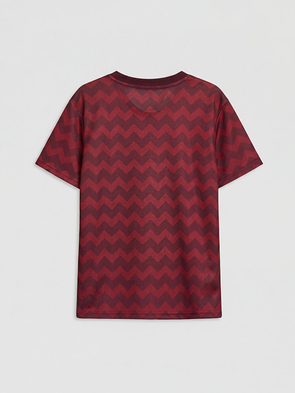 Bordo Barcelona Baskılı Erkek Çocuk Şortlu Takım-3