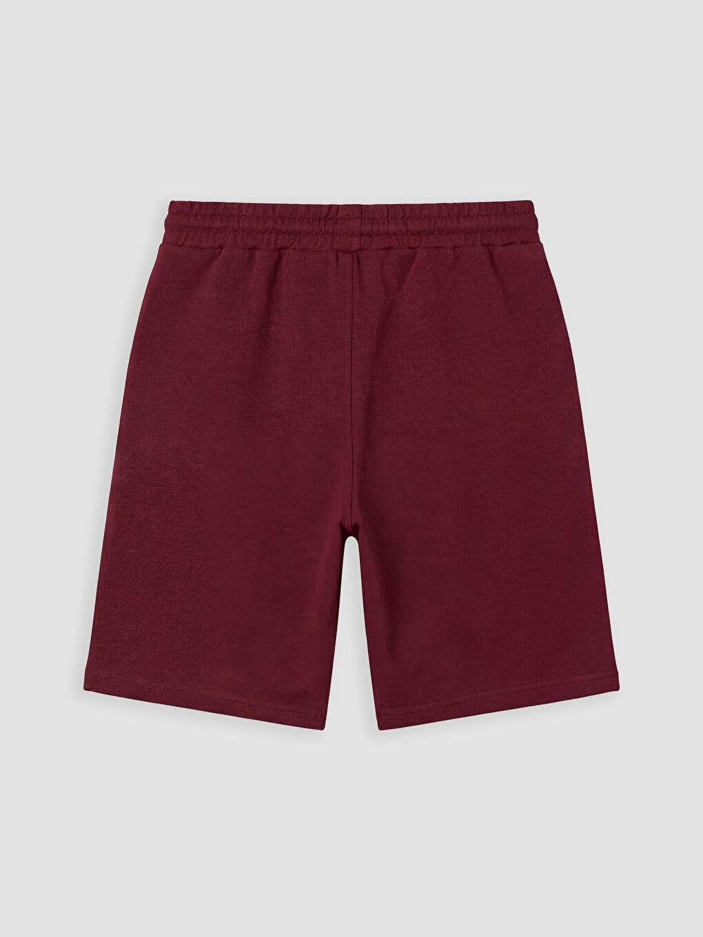 Bordo Barcelona Baskılı Erkek Çocuk Şortlu Takım-4