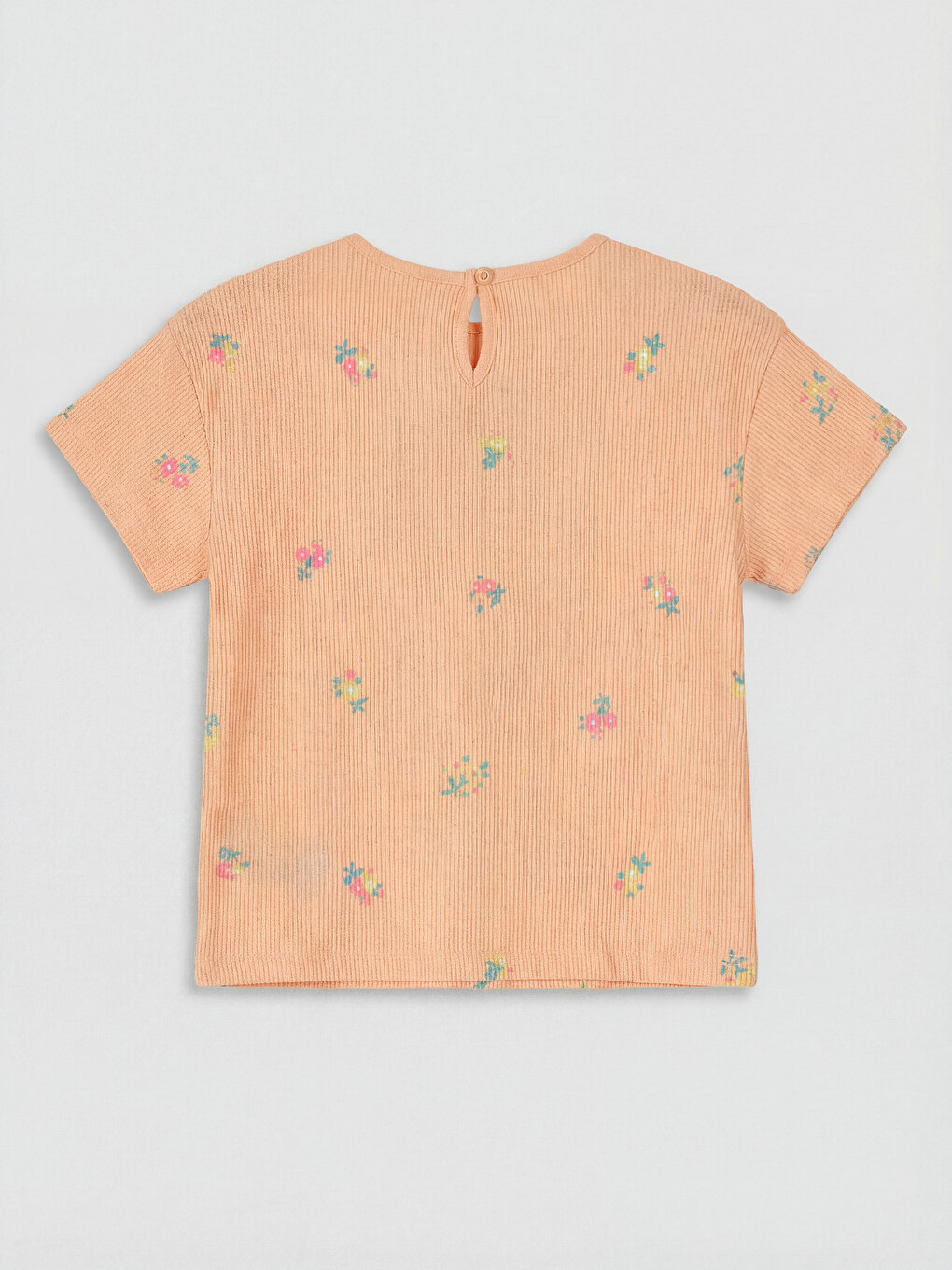 Floral Printed Girls' T-Shirt-1