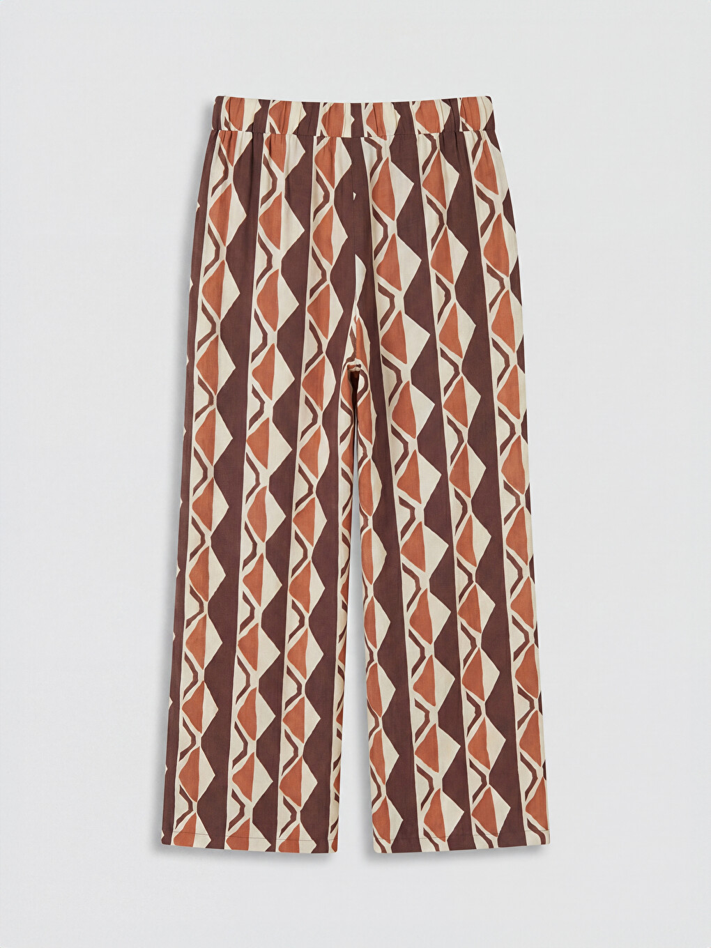 Pantaloni Cu Model Cu Talie Elastică Pentru Femei-5