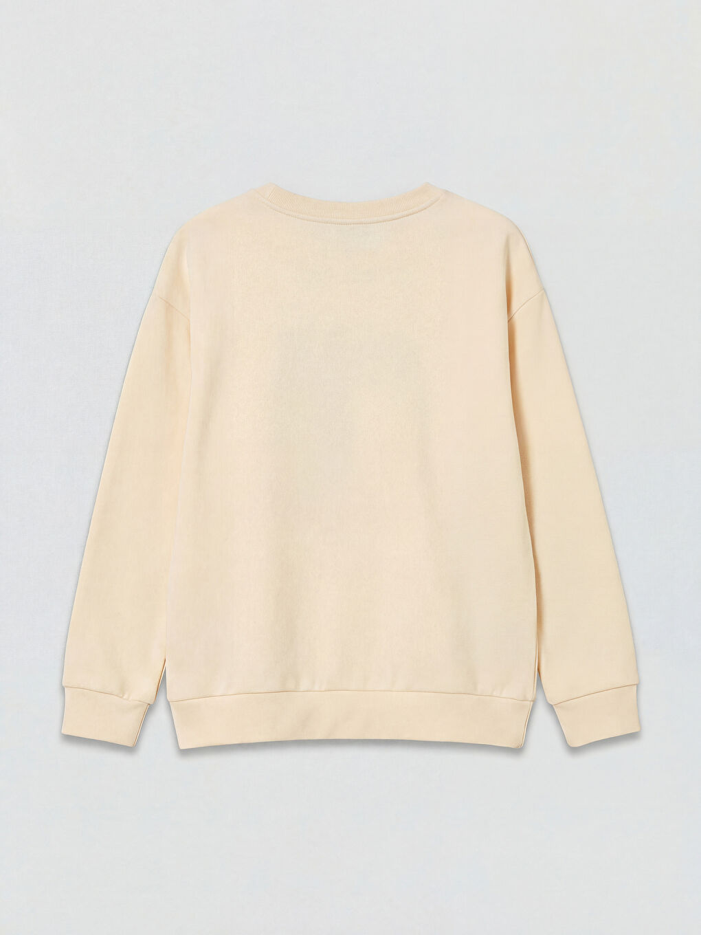 Crew Neck Kuromi Printed Girls' Sweatshirt-1