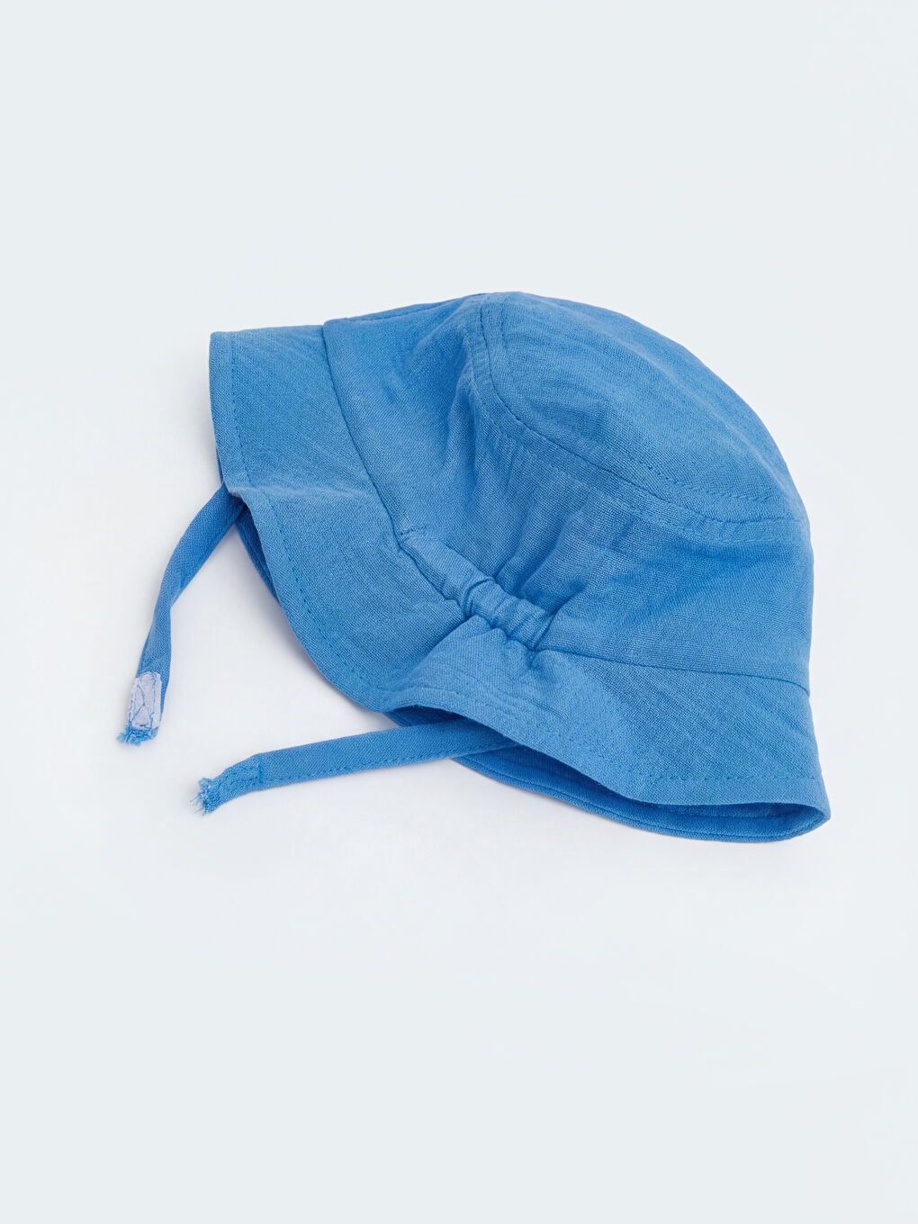 Mavi Erkek Bebek Bucket Şapka-1