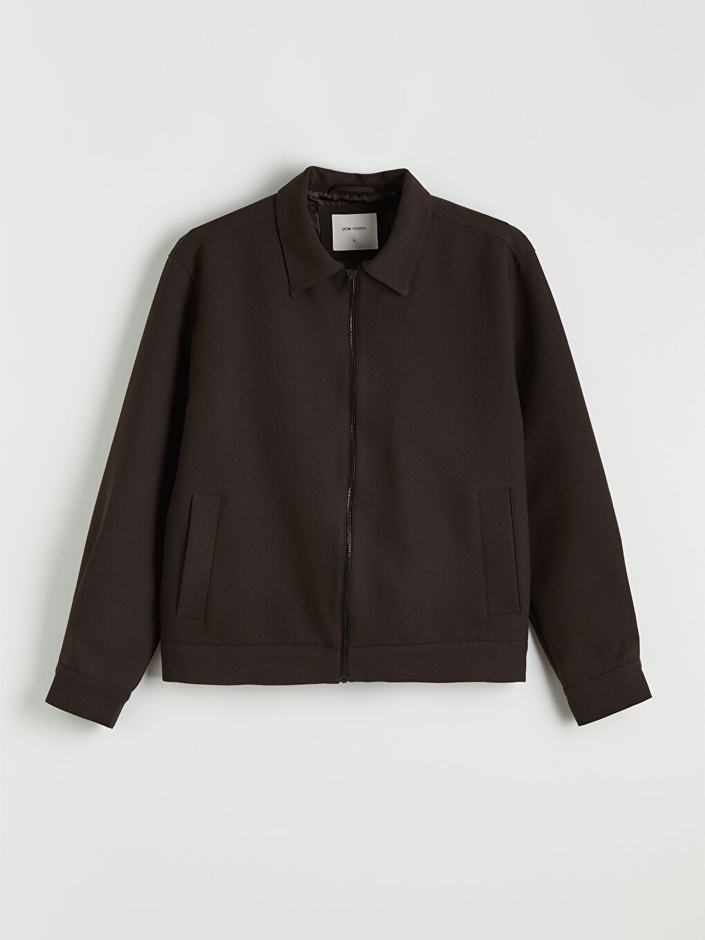 Kahverengi Standart Kalıp Erkek Mont-5