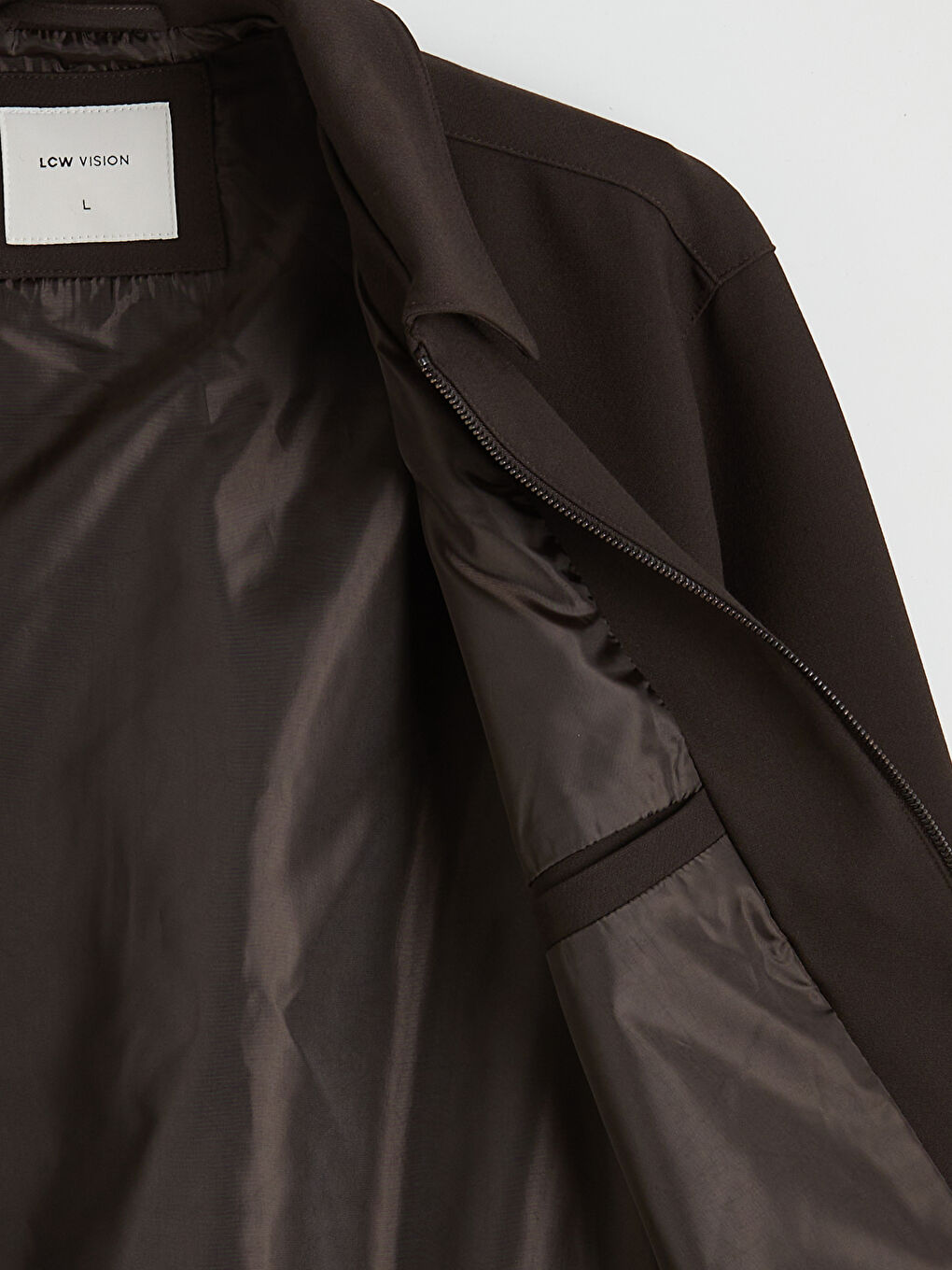 Kahverengi Standart Kalıp Erkek Mont-6