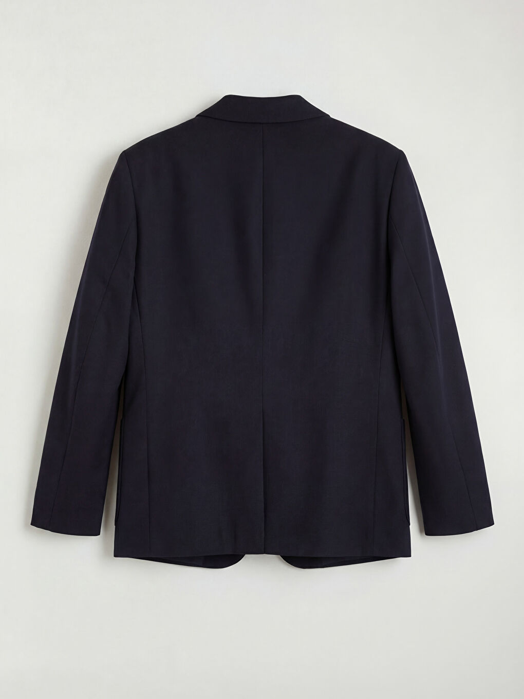 Lacivert Standart Kalıp Erkek Blazer Ceket-1