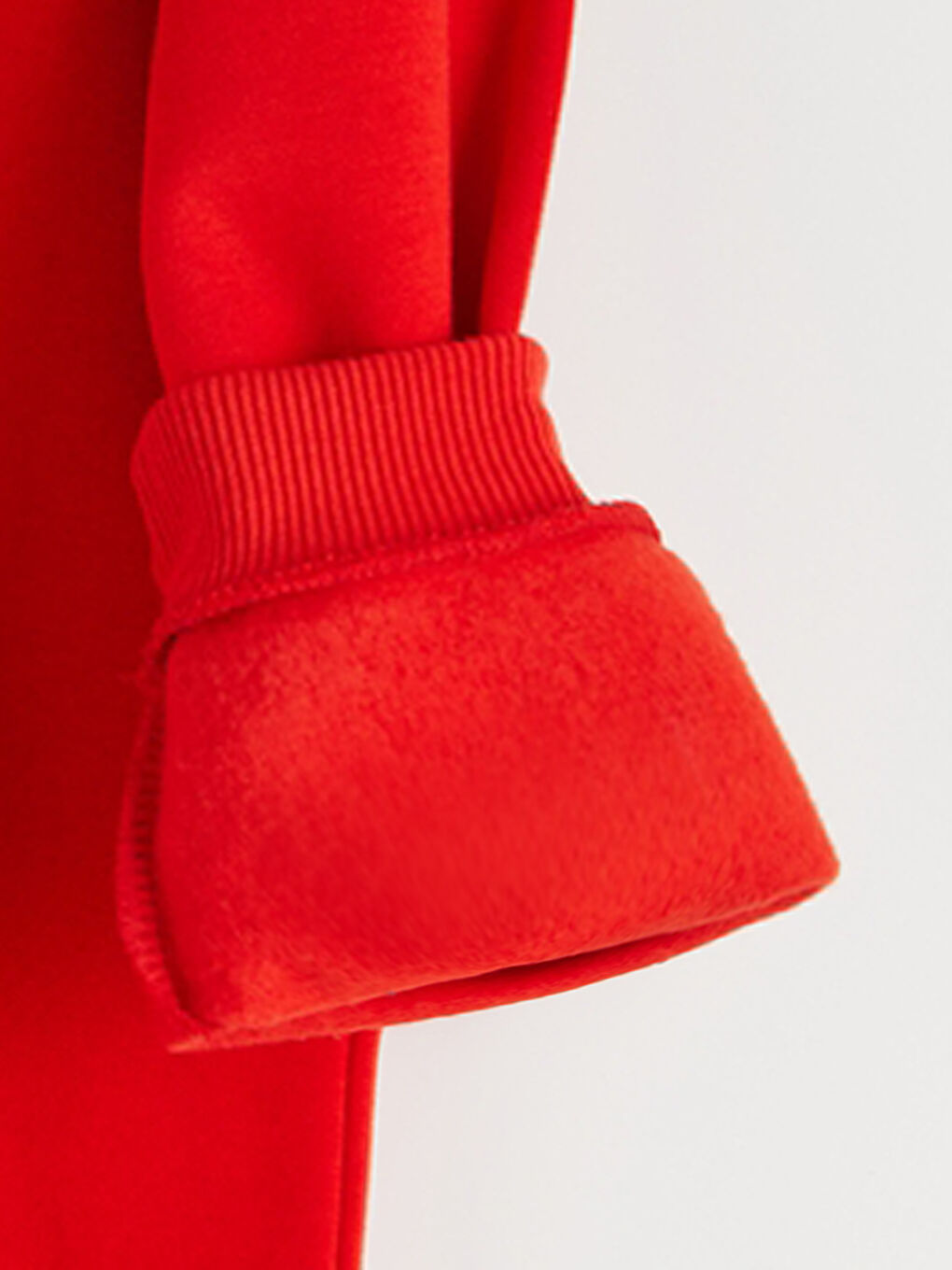 Kırmızı Sonic Baskılı Erkek Çocuk Kalın Sweatshirt ve Eşofman Altı-3