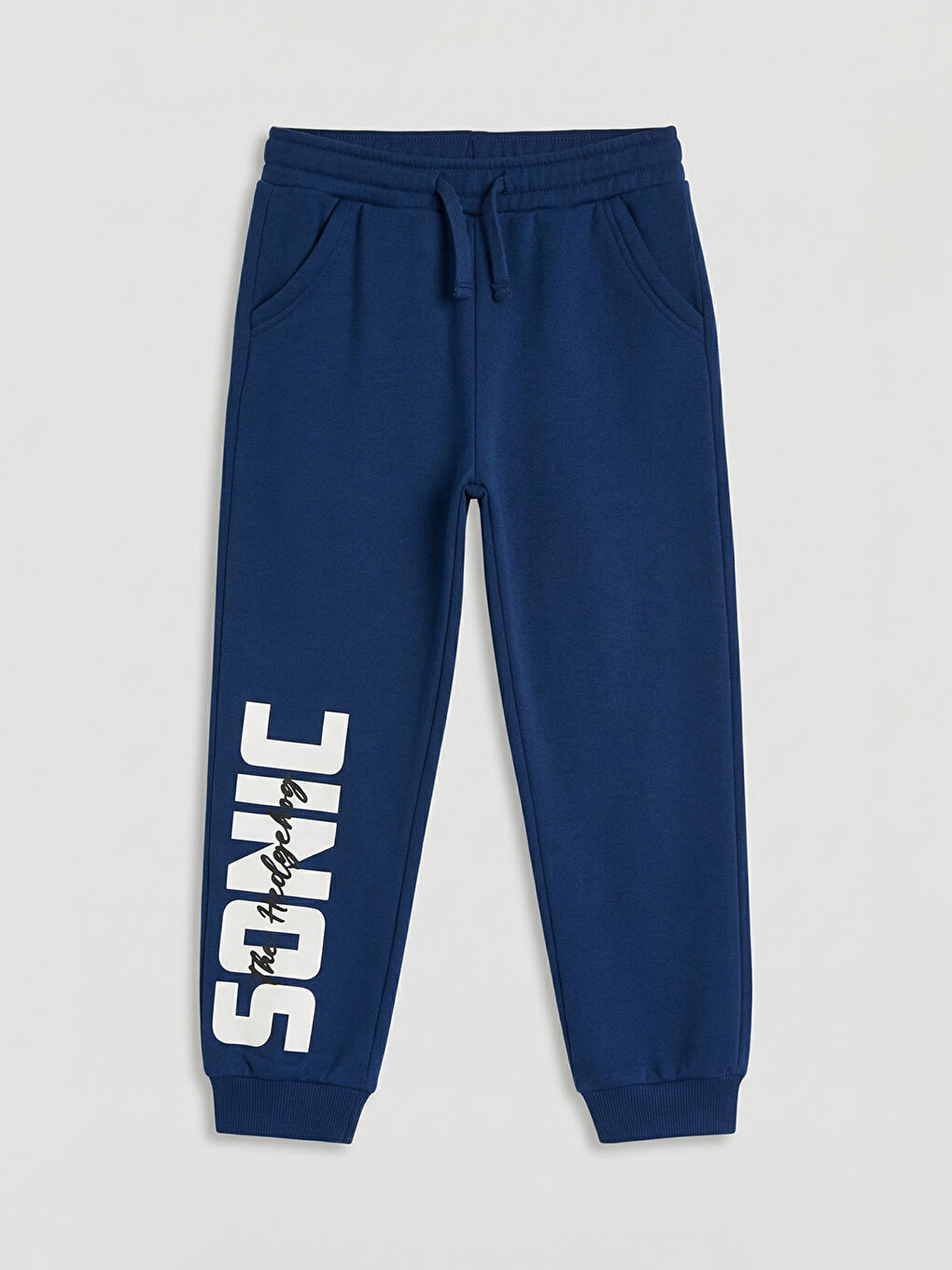 Kırmızı Sonic Baskılı Erkek Çocuk Kalın Sweatshirt ve Eşofman Altı-4