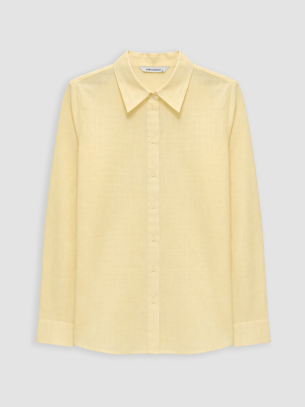 Woman Yellow Shirt