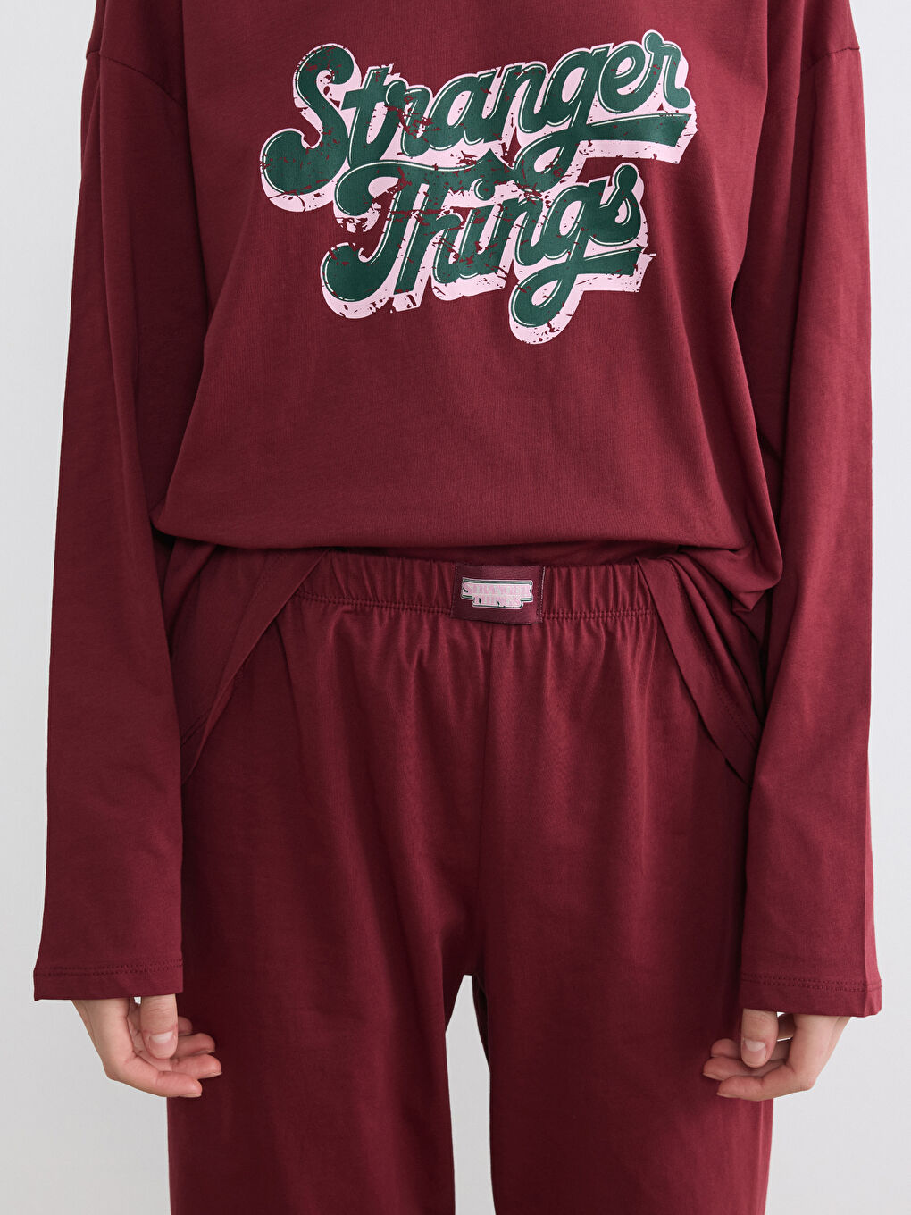 Žena BORDO Pidžama set-2
