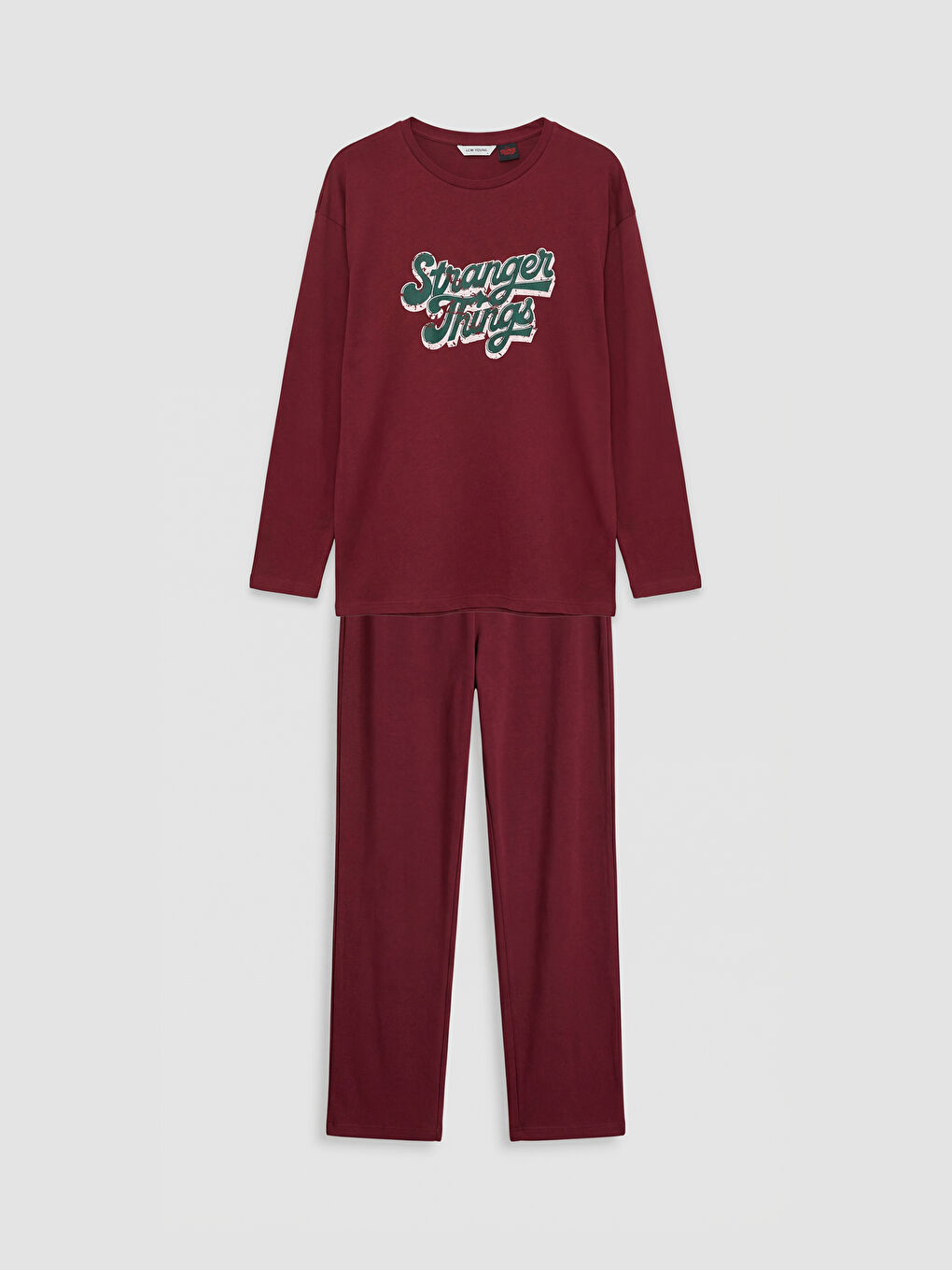 Žena BORDO Pidžama set-4